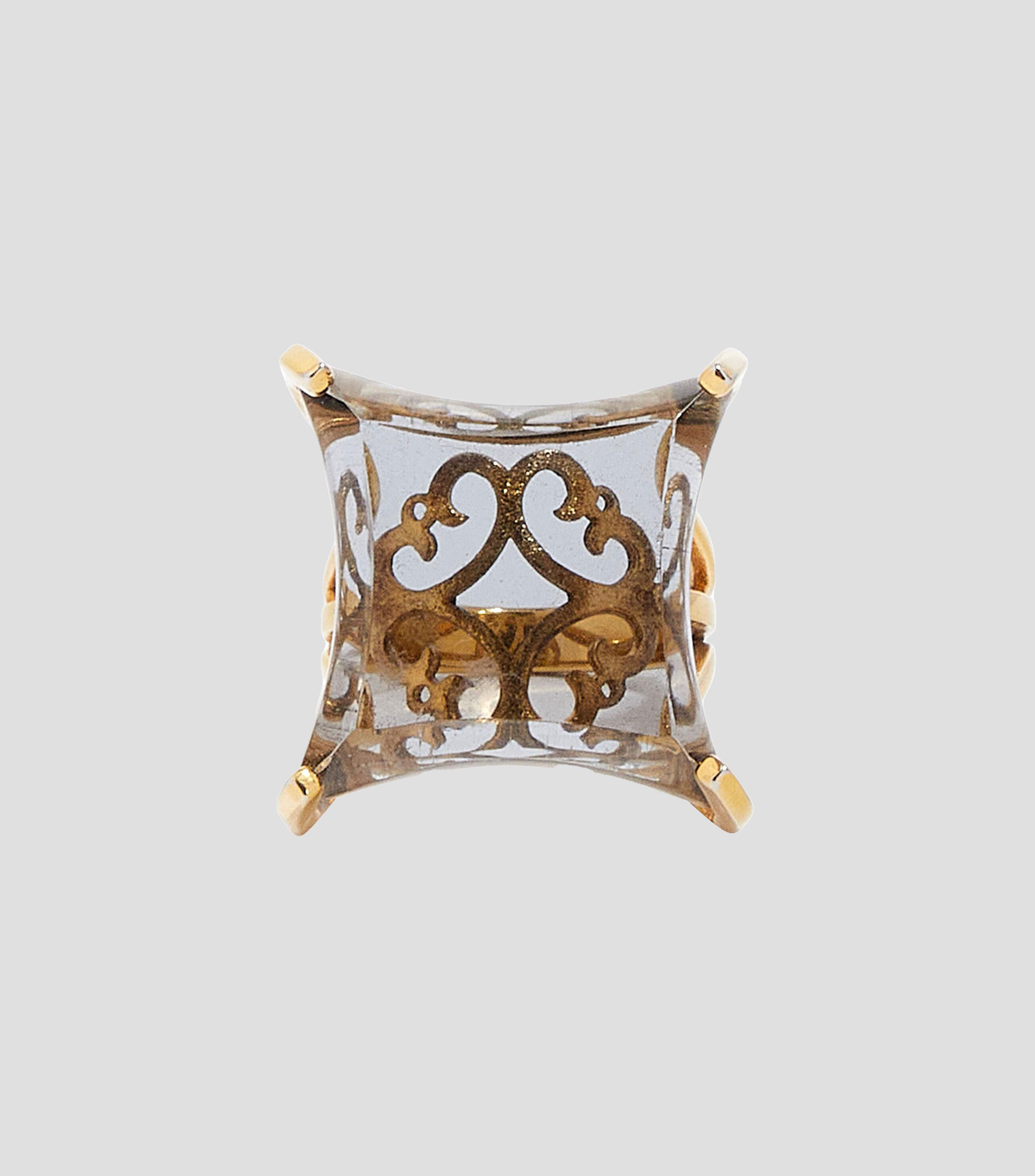 Anillo en plata .925 Lucero con cristal Mujer