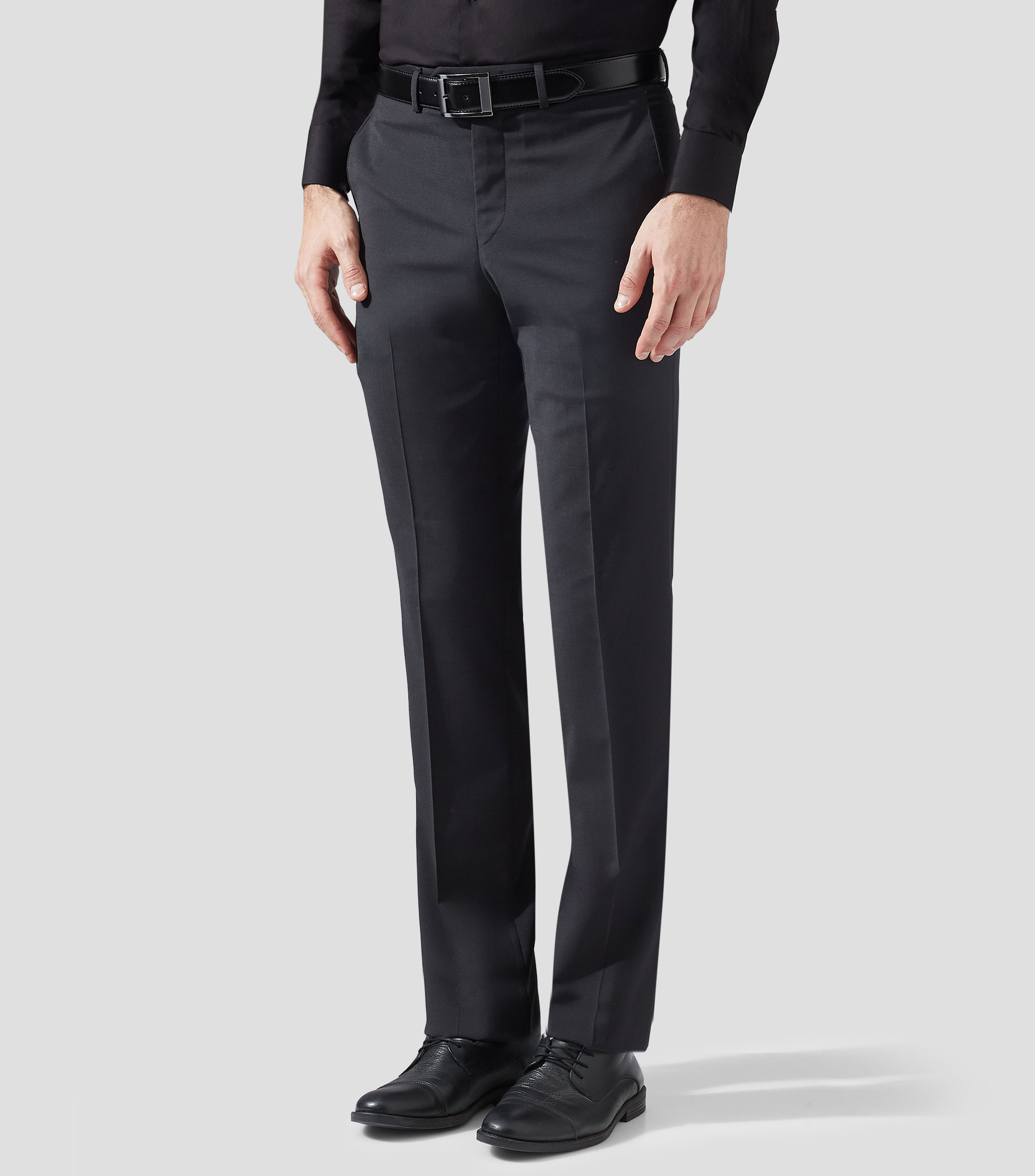 Pantalón de vestir microdiseño Hombre