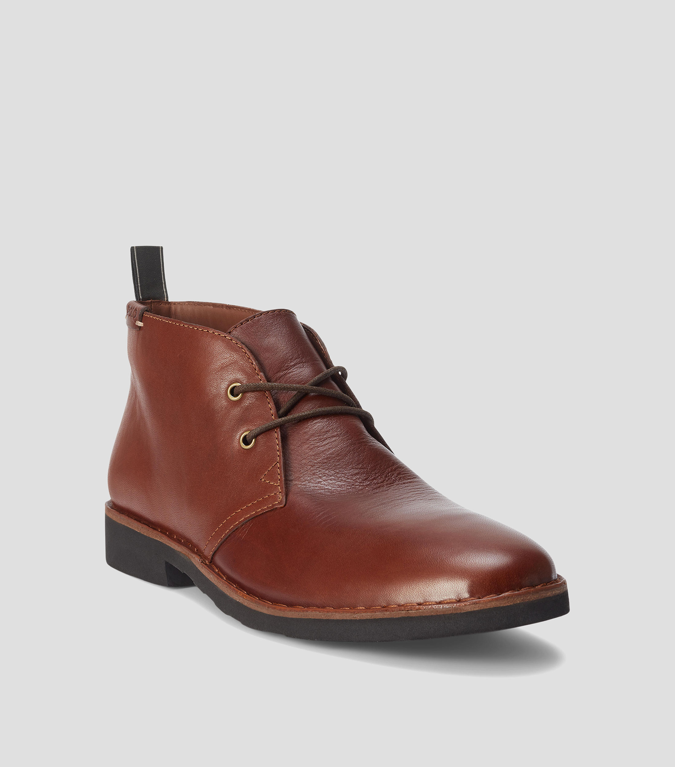 Botas cortas en piel Hombre