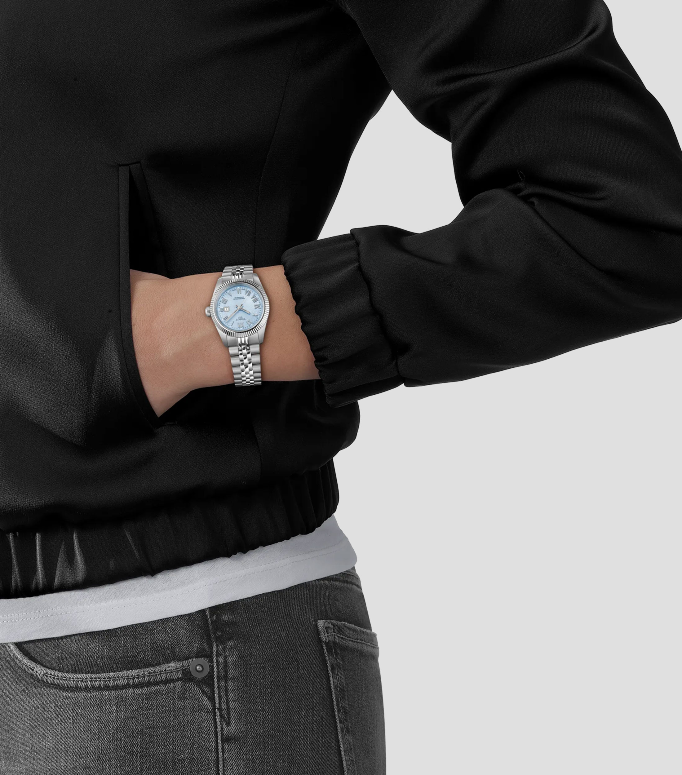Reloj para Mujer Ballade casual plateado