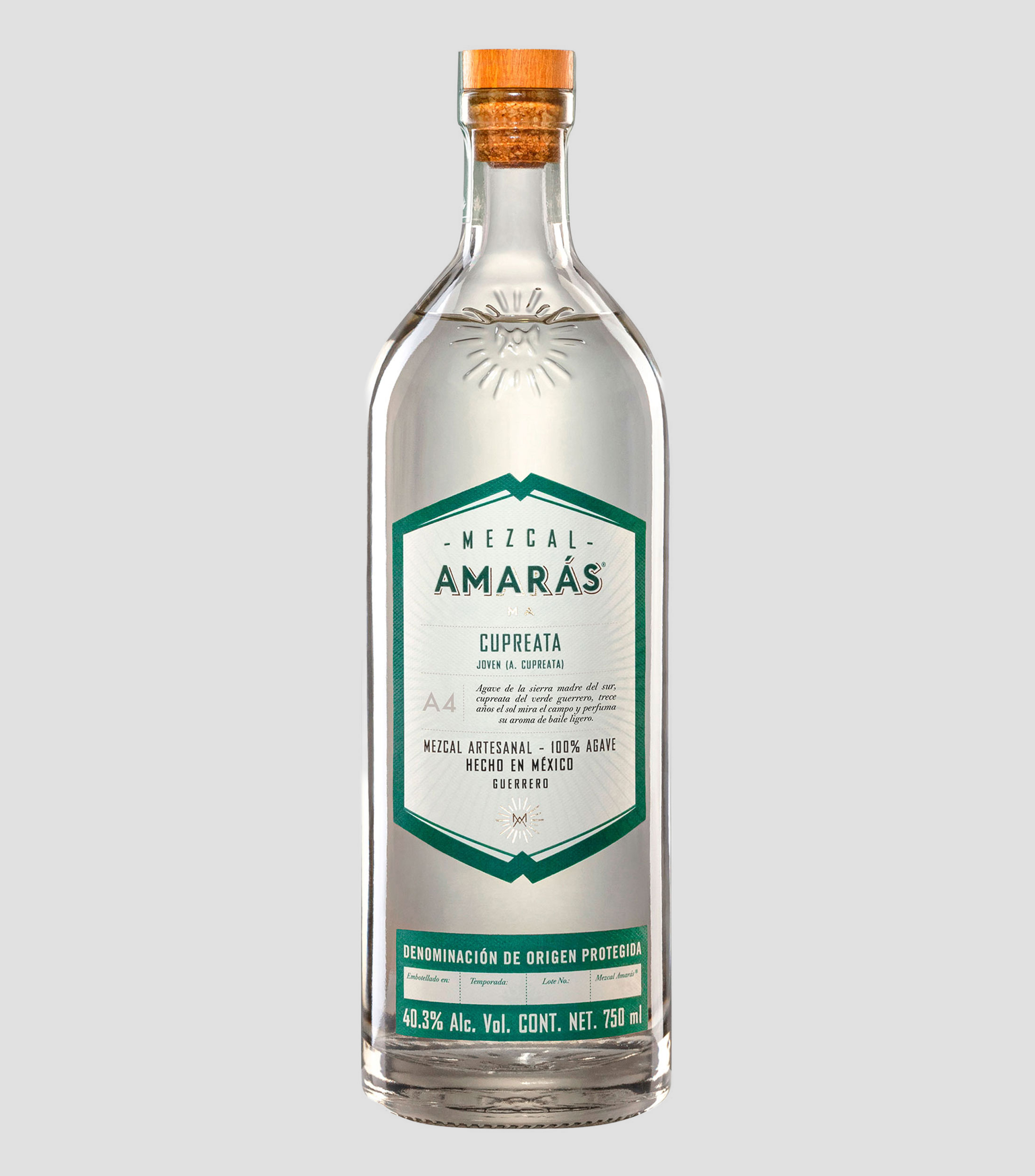 Mezcal Amaras Cupreata, 750 ml