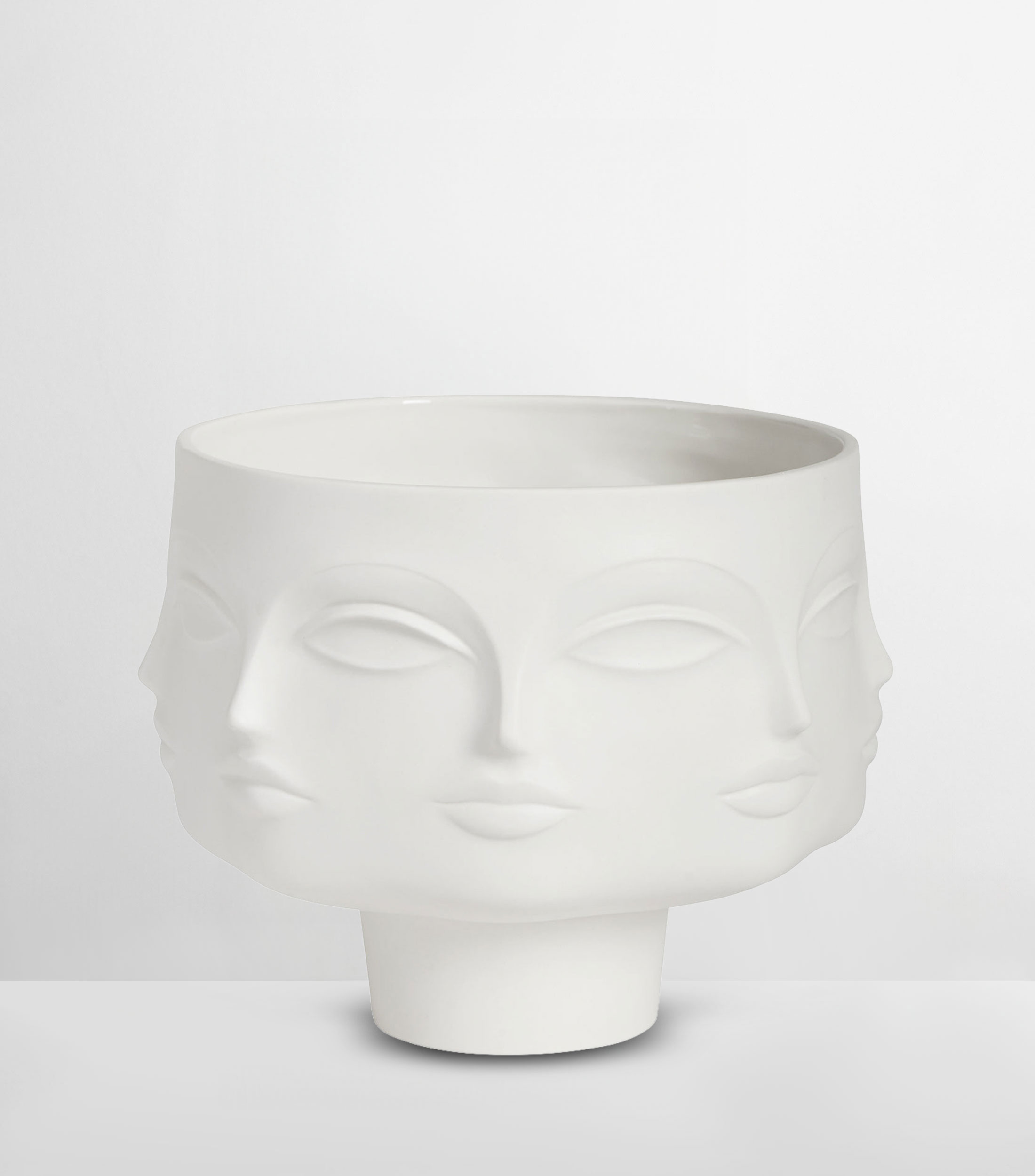 Bowl con pedestal Dora Maar liso