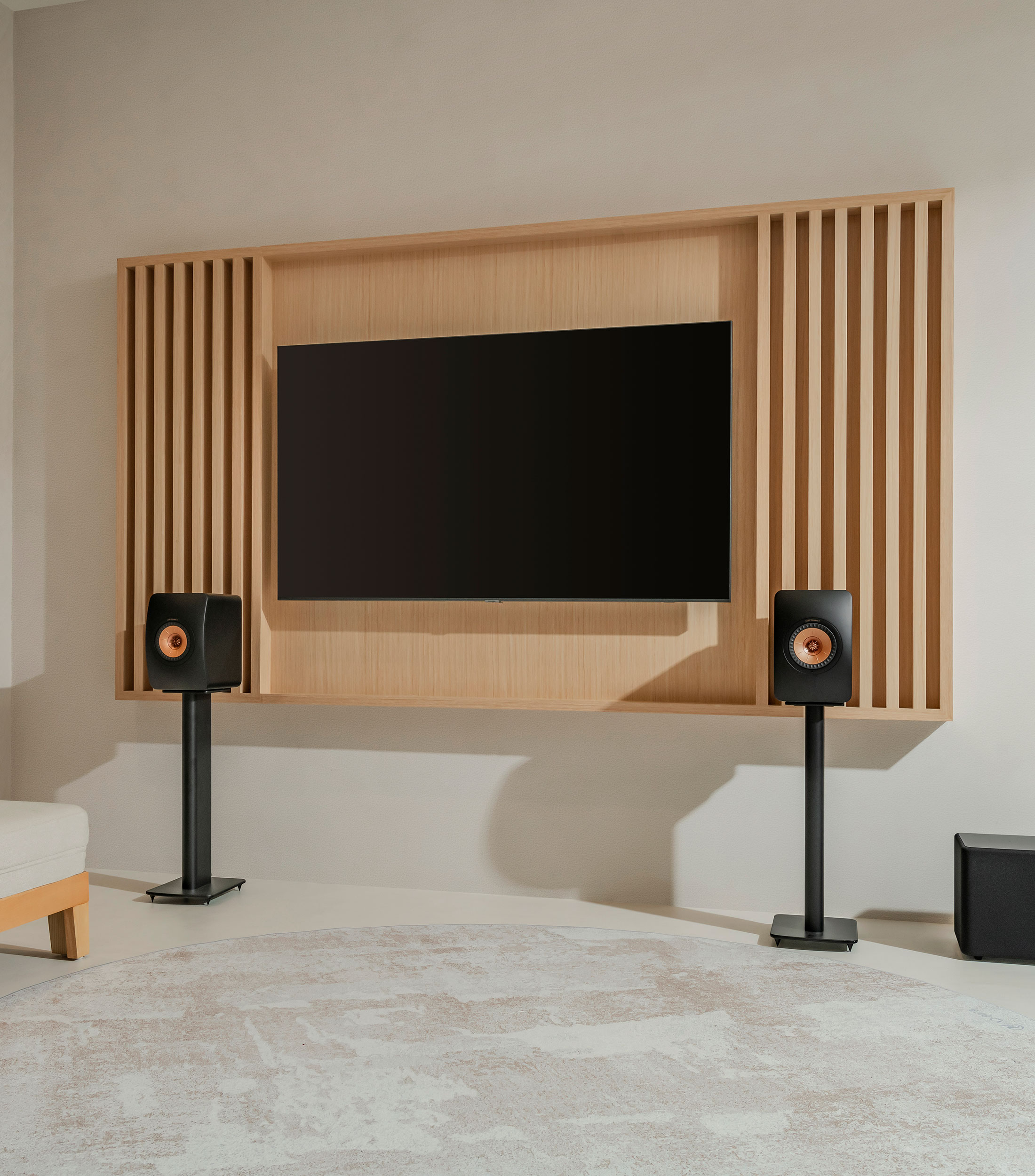 Bafles LS50 Wireless II Negro, Inalámbrica 380W