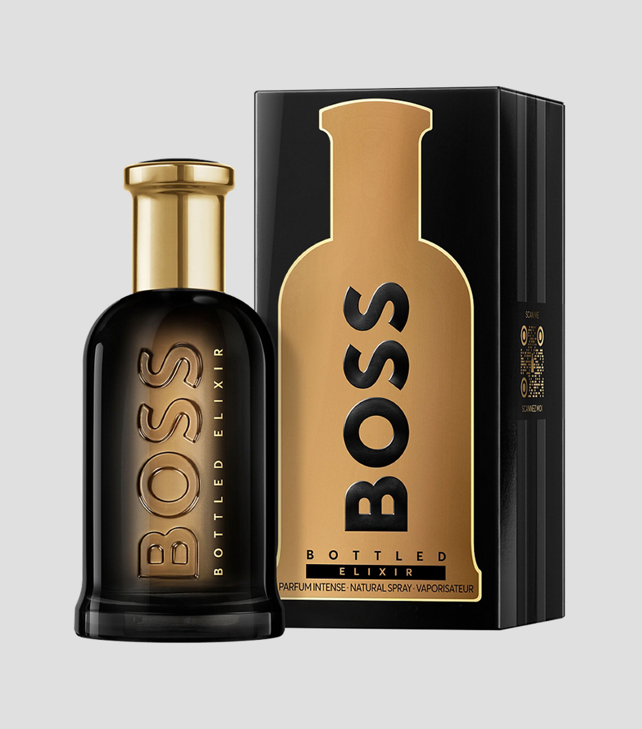 HUGO BOSS, Boss Bottled Elixir, Parfum Intense para Hombre 100 ml