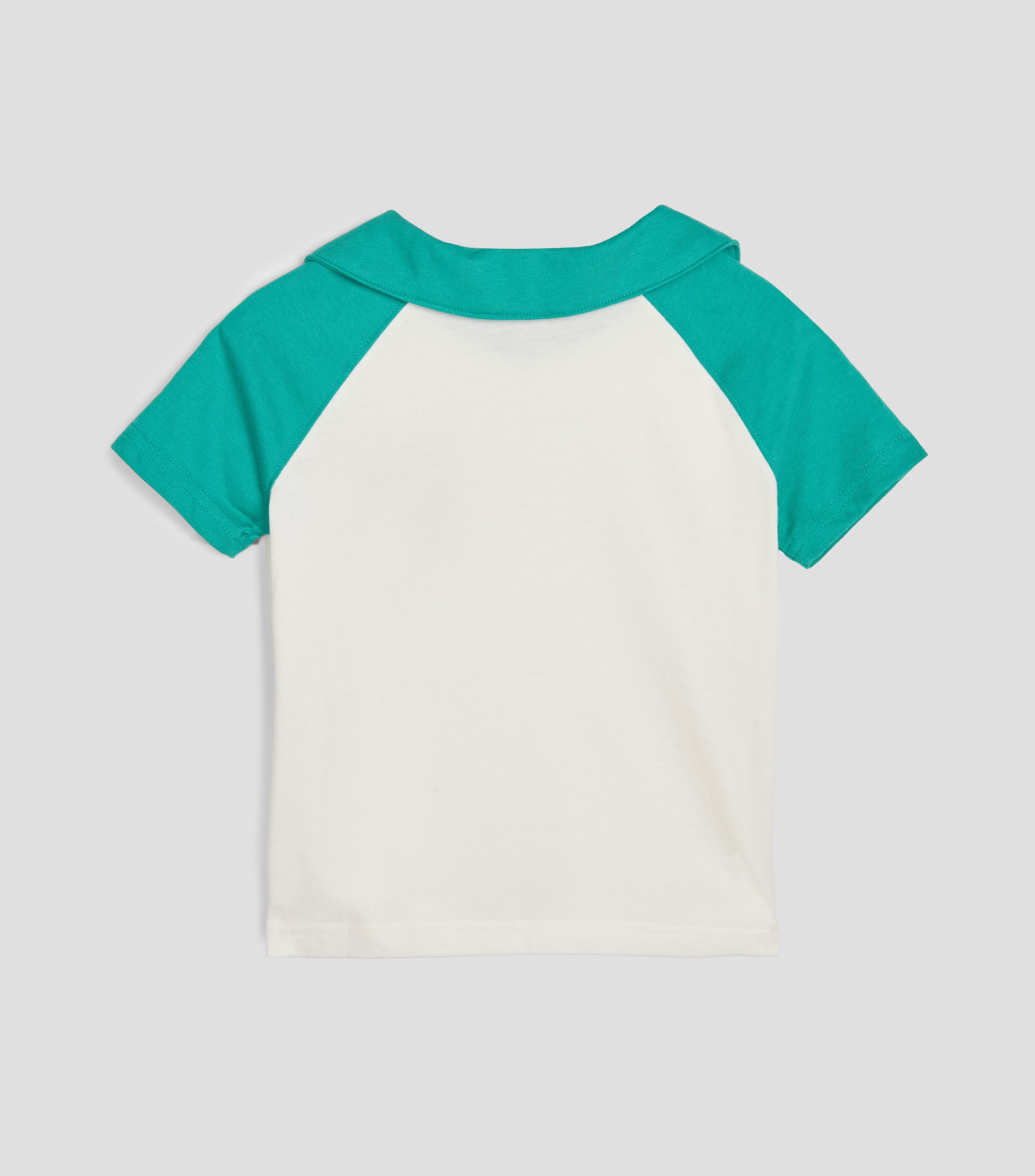 Playera tipo polo manga corta lisa Niño