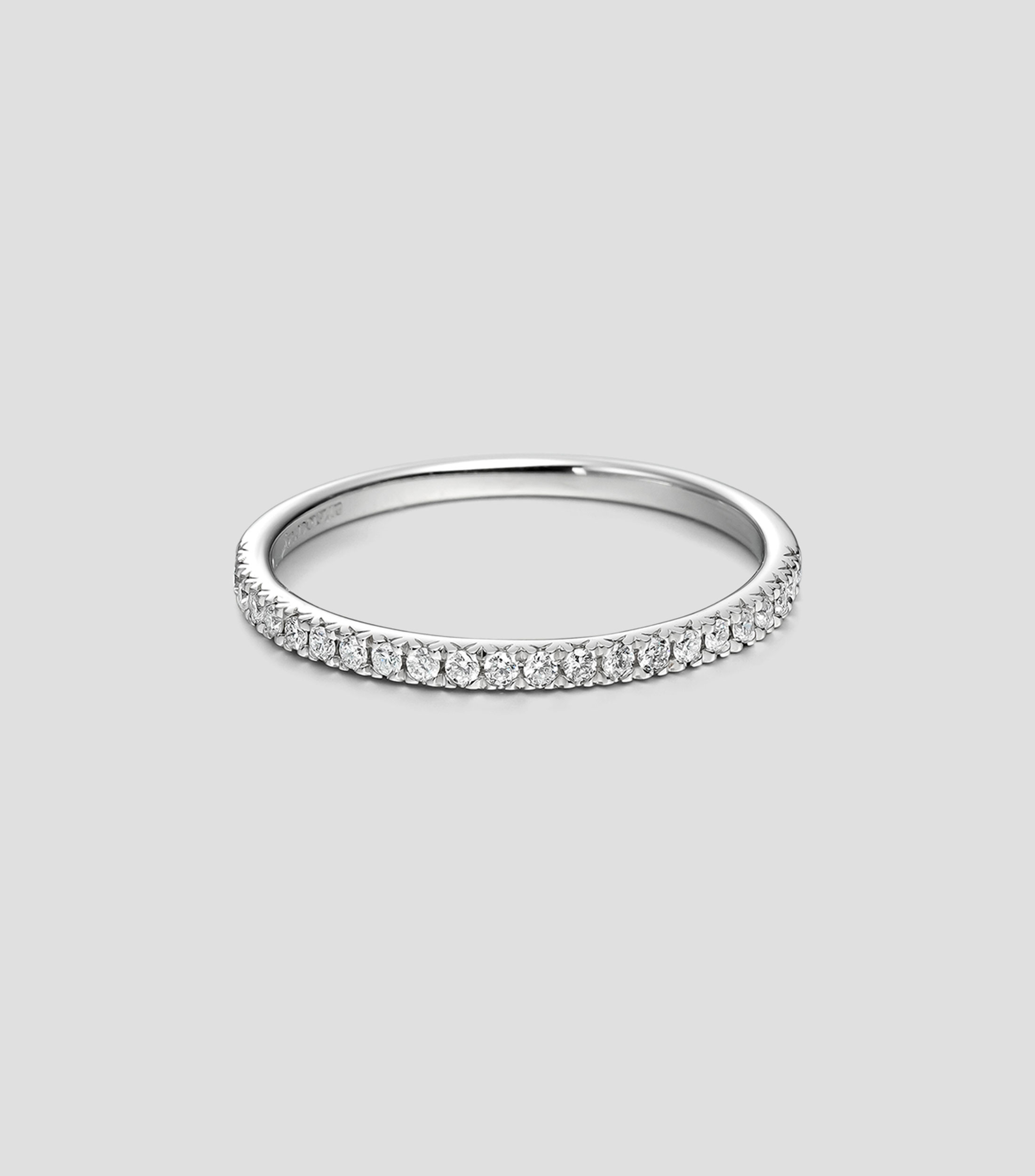 Anillo en Oro blanco Mujer