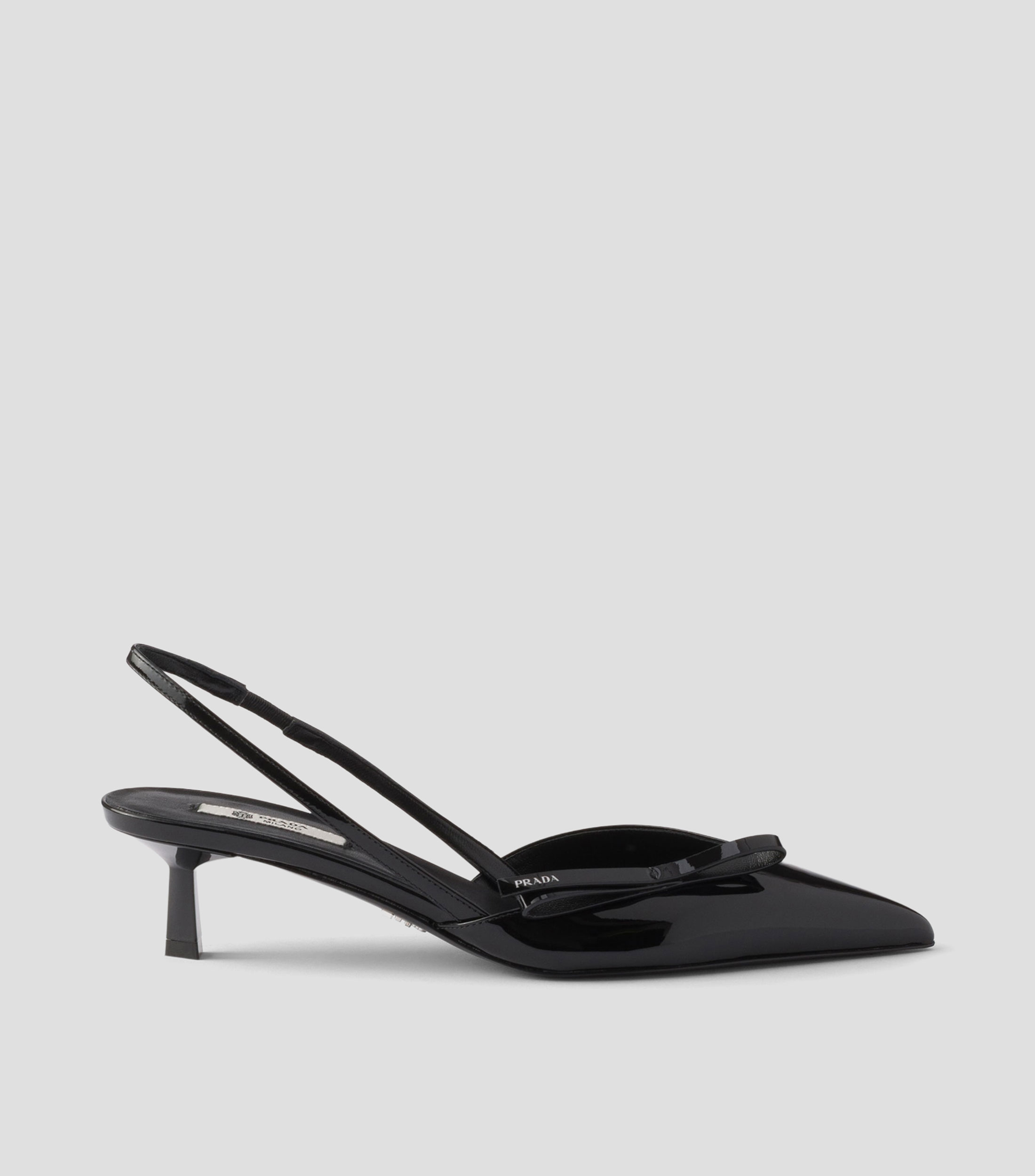 Zapatillas con Tacón Delgado Slingback Mujer
