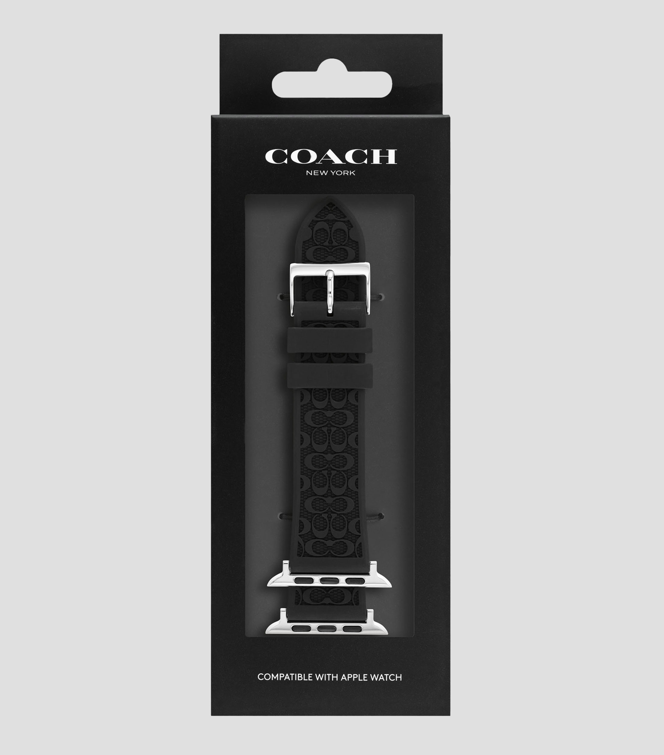 Correa para Apple Watch en silicón negro