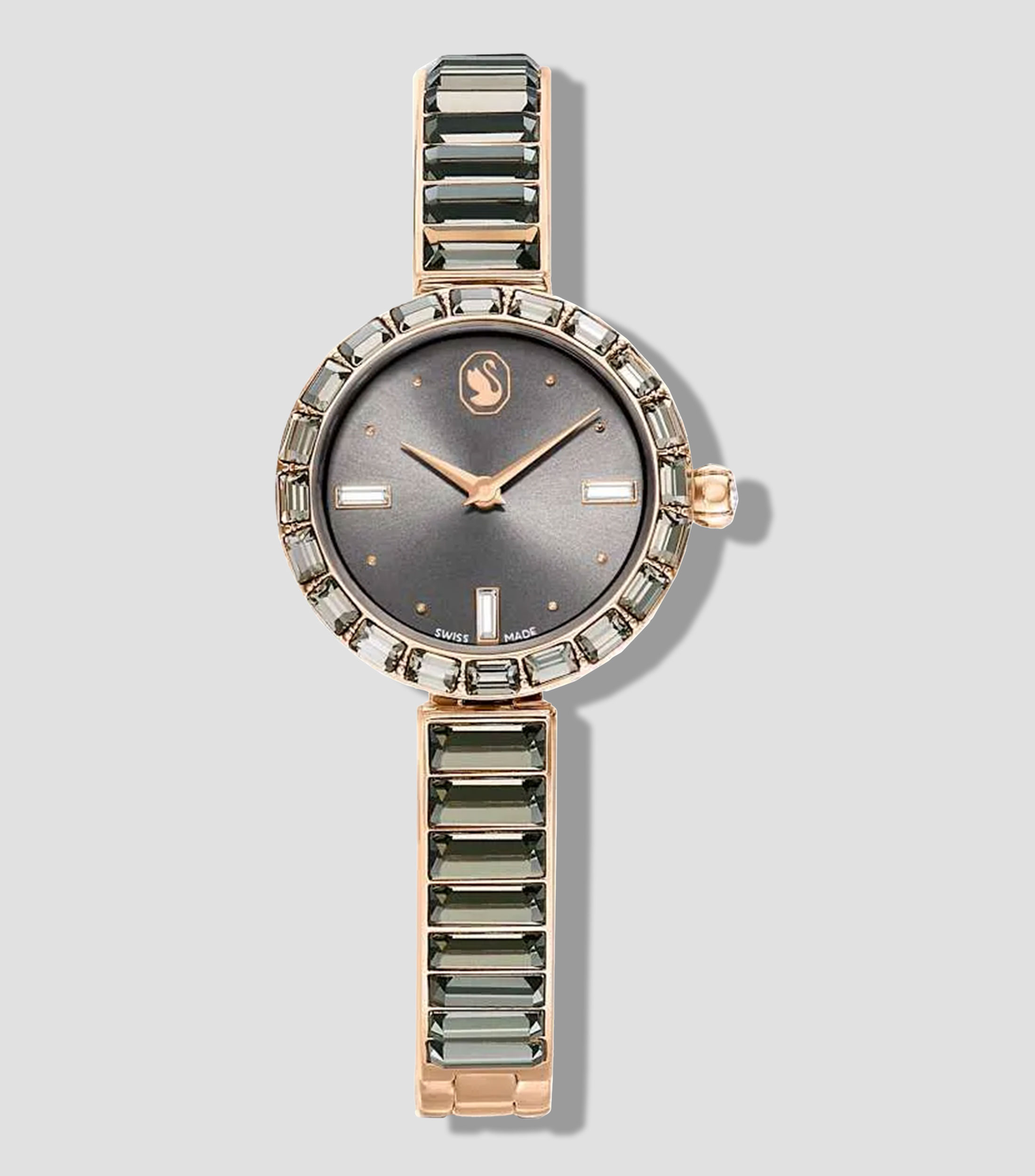 Reloj para Mujer Matrix Bangle De vestir Gris