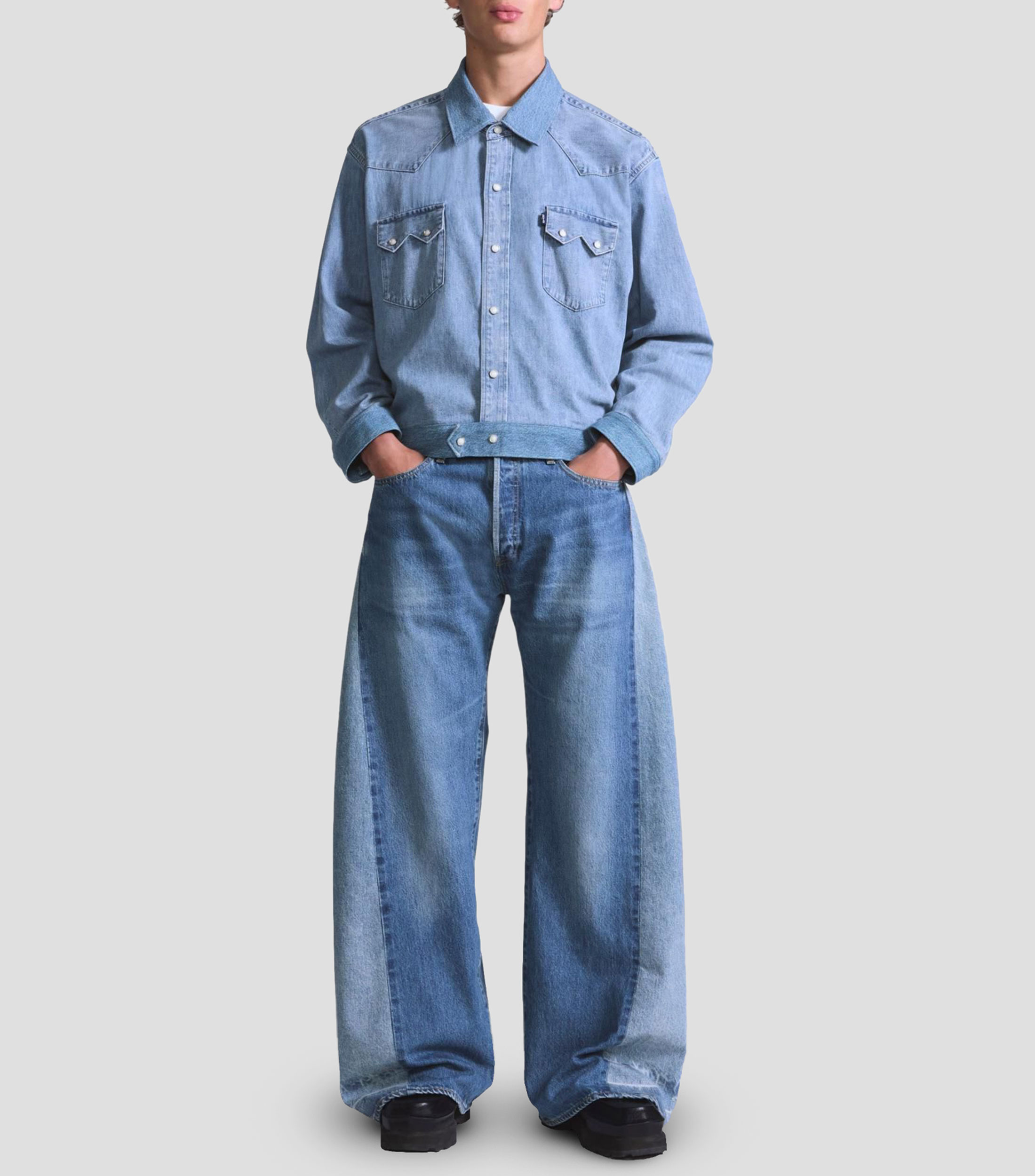 Jeans 501 1980’s relaxed liso Hombre