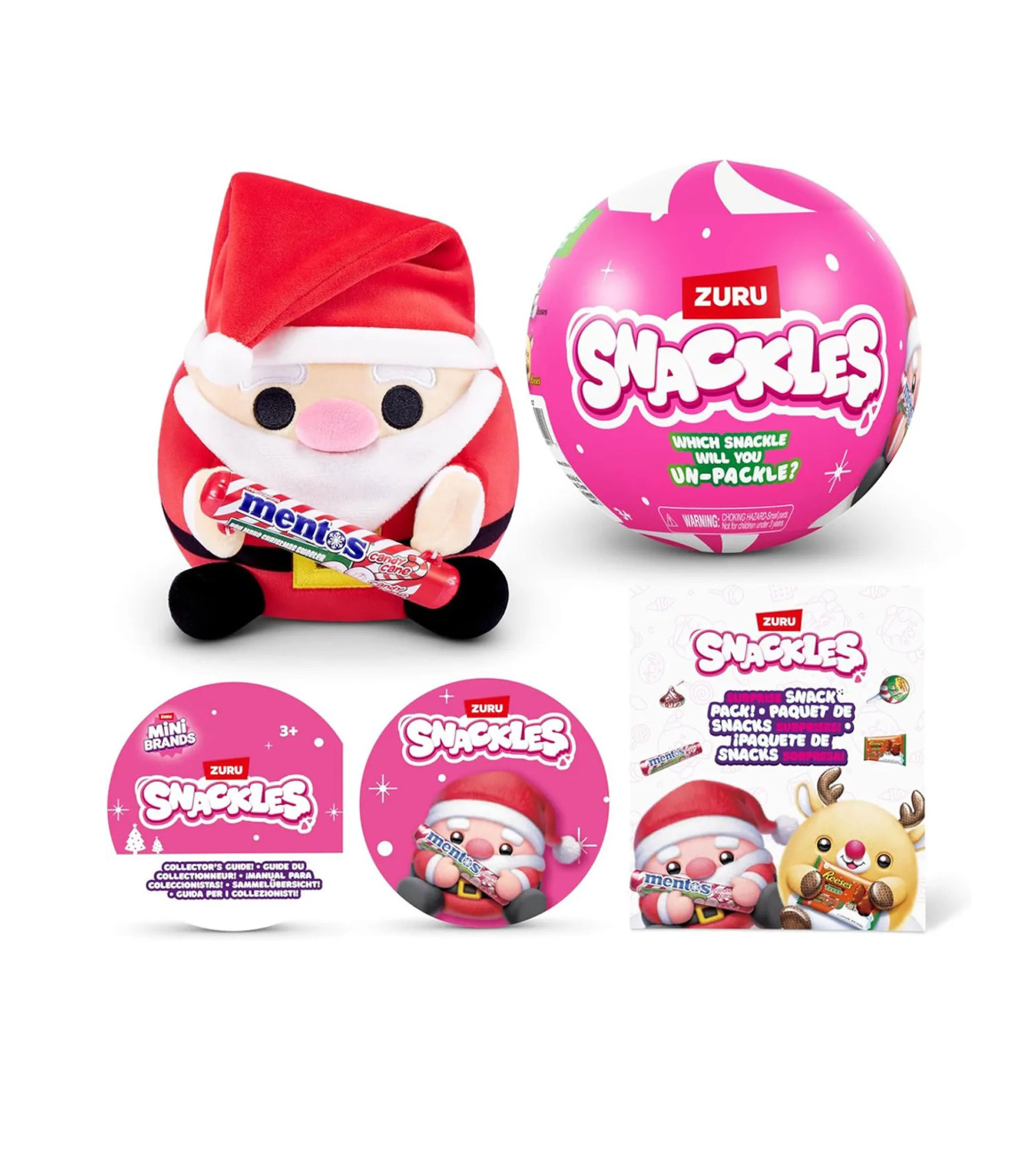 Juguete Sorpresa Snackles Navideño
