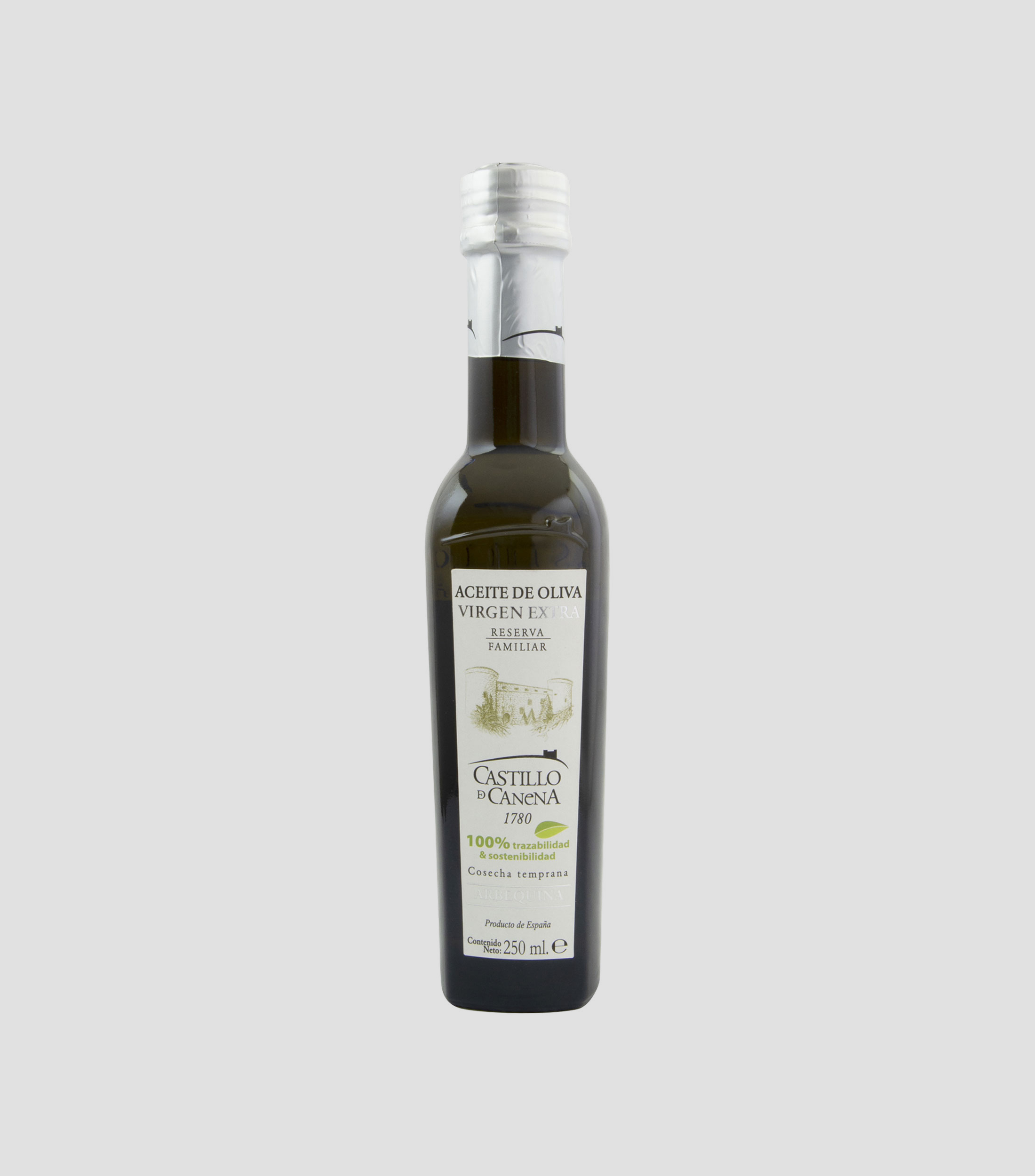 Aceite de Oliva Extra-Arbequina, 250 ml