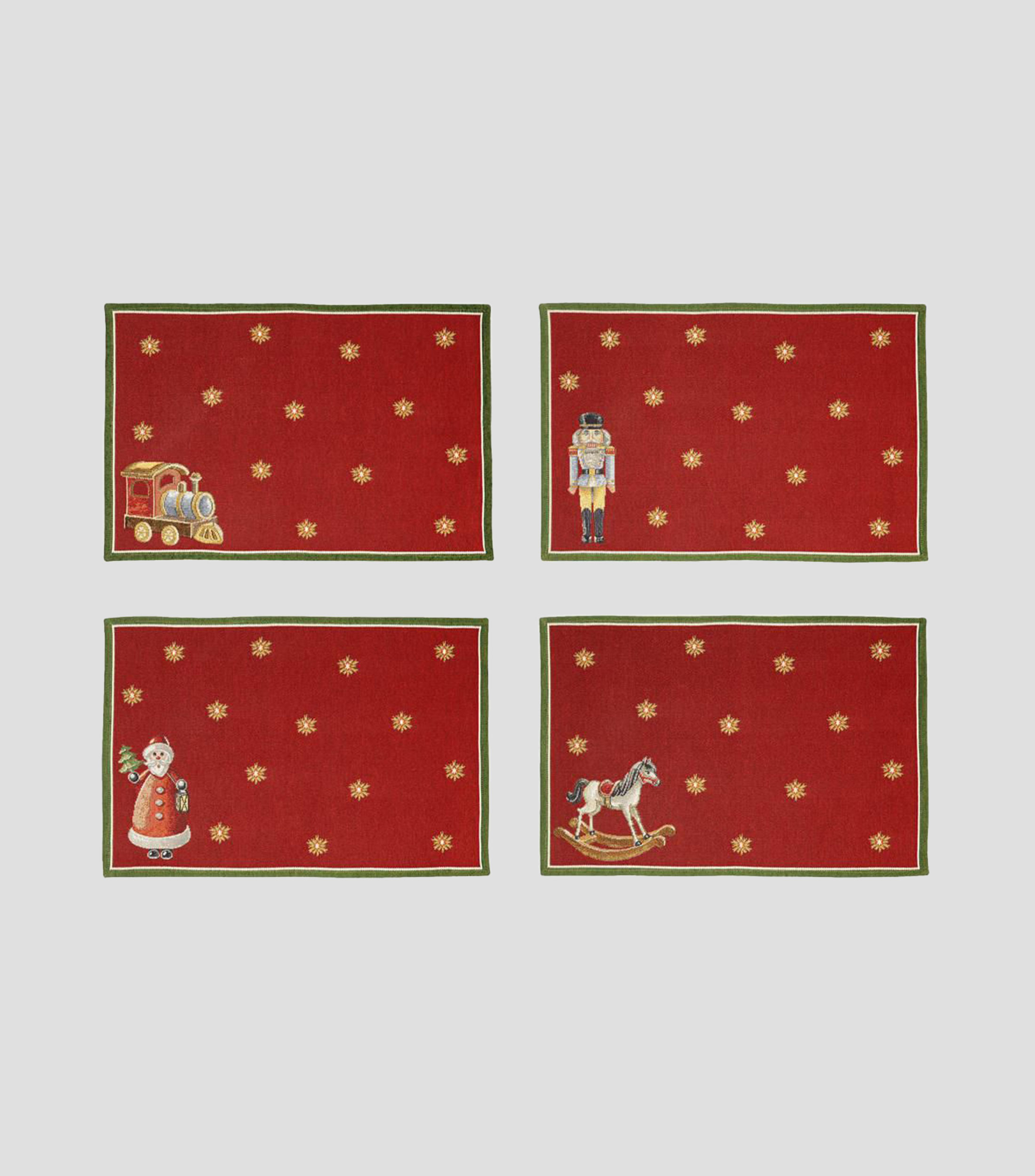 Set 4 Manteles Toys Delight