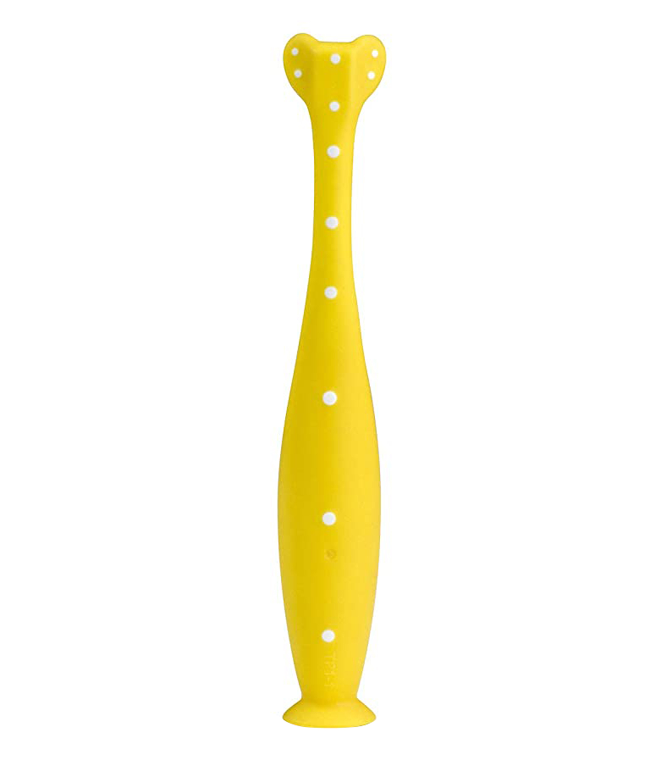 Cepillo de dientes Triple ángulo amarillo Bebé