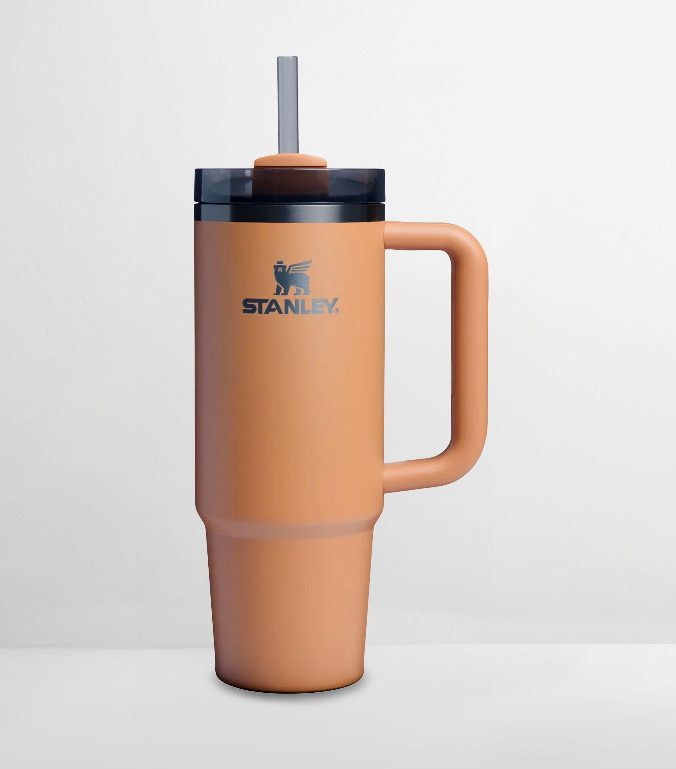 Termo Stanley Quencher Camel en acero inoxidable con popote, 30 oz