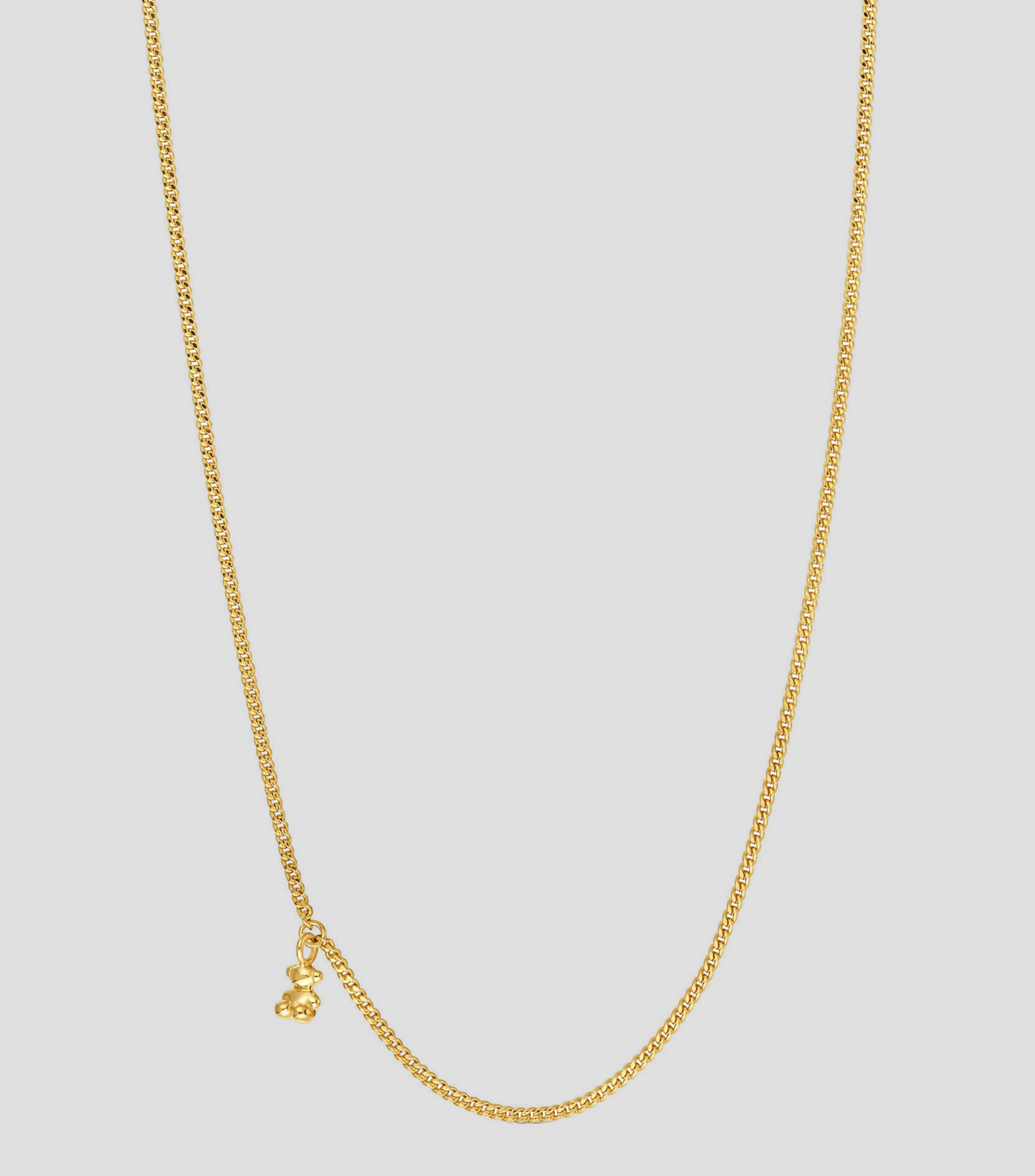 Collar dije de oso en plata Bold Bear Mujer
