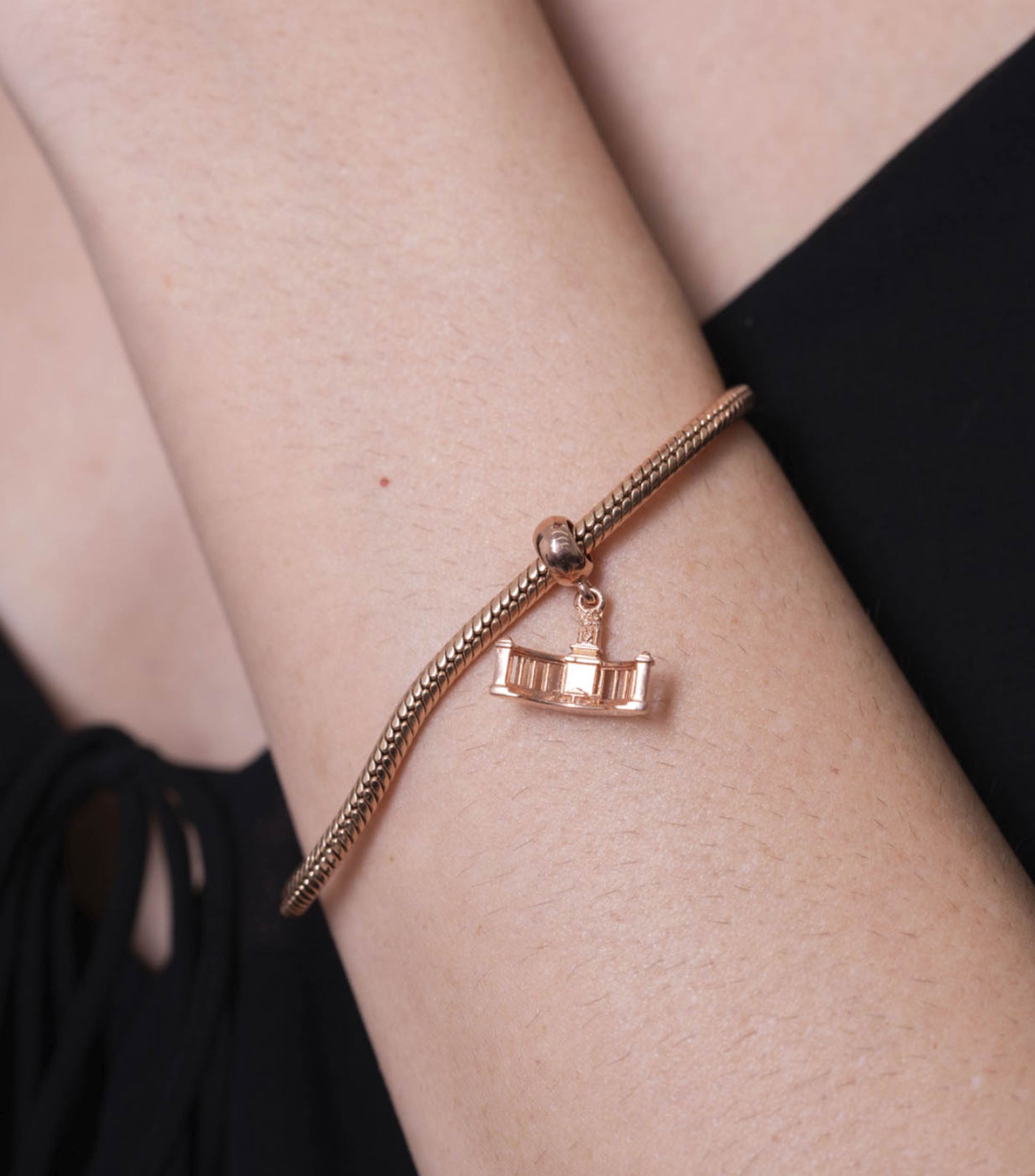Charm Hemiciclo a Juárez en plata Mujer