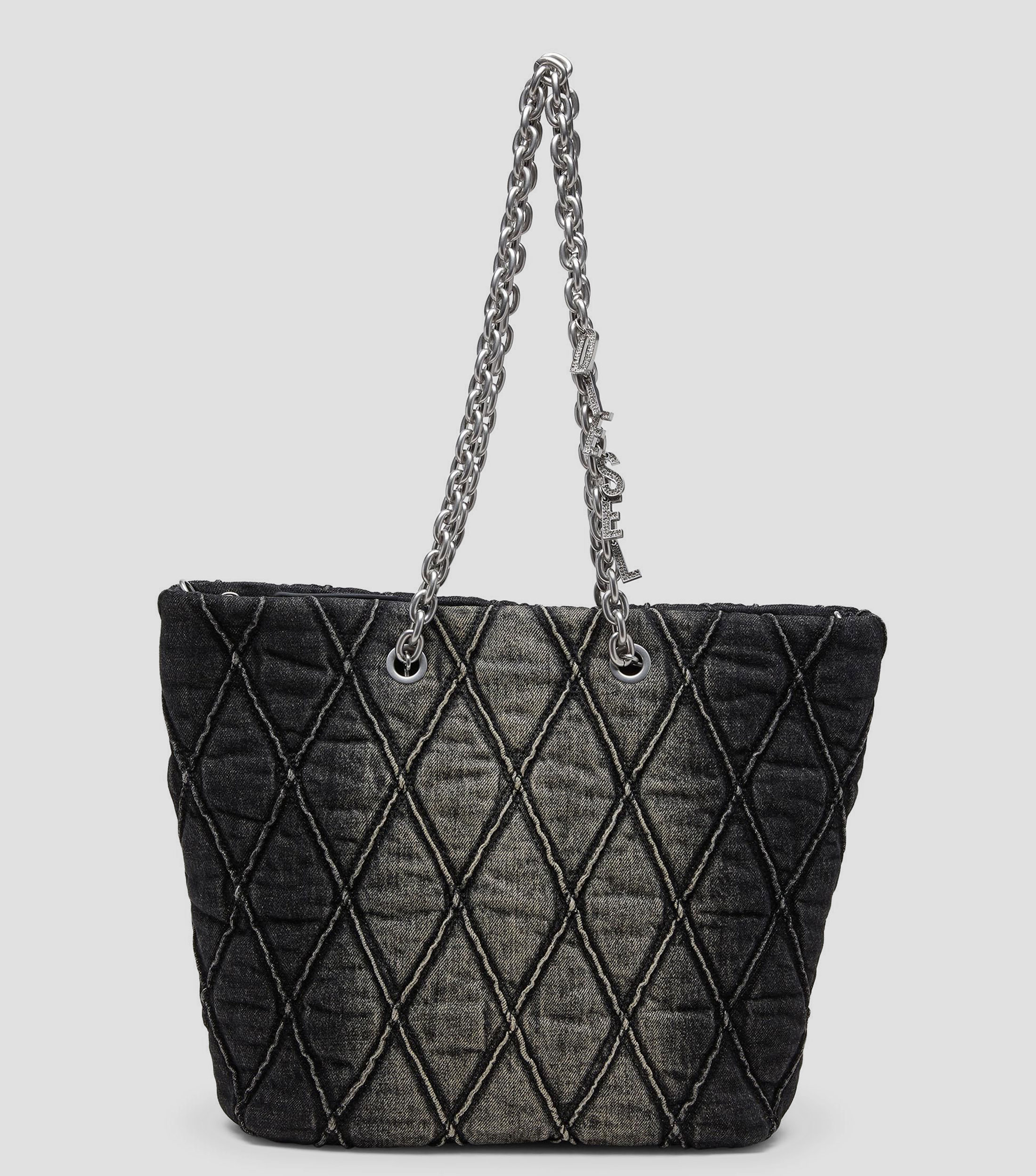 Bolsa Tote Charm Deslavada Mujer