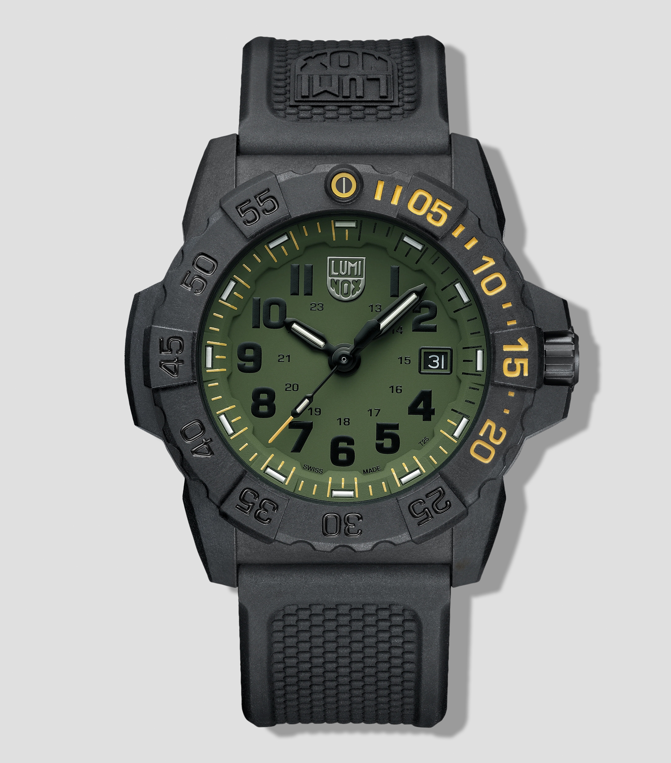 Reloj para Hombre Navy Seal Foundation casual negro, verde
