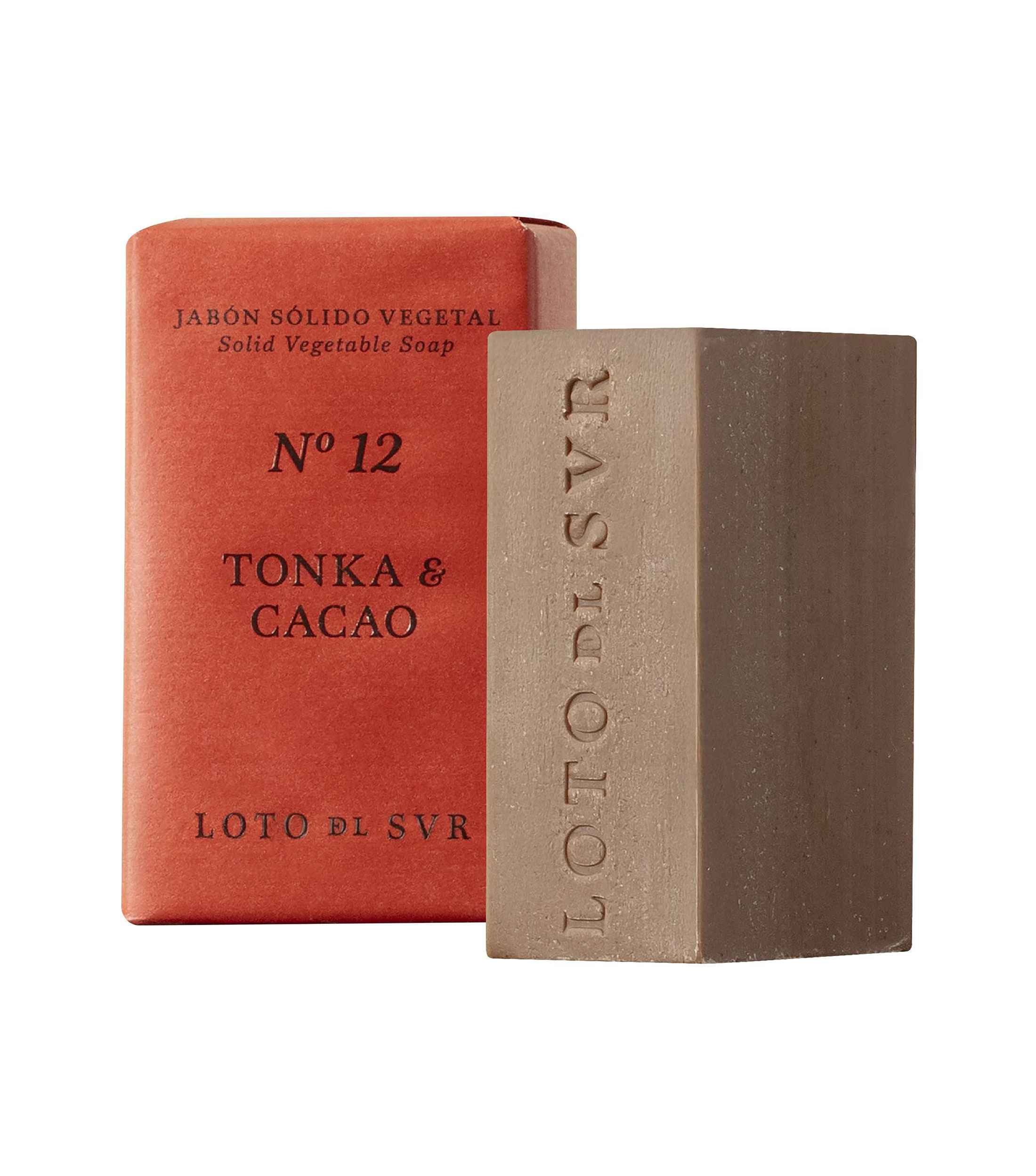 Jabón Sólido Vegetal Tonka​ & Cacao, 140 g