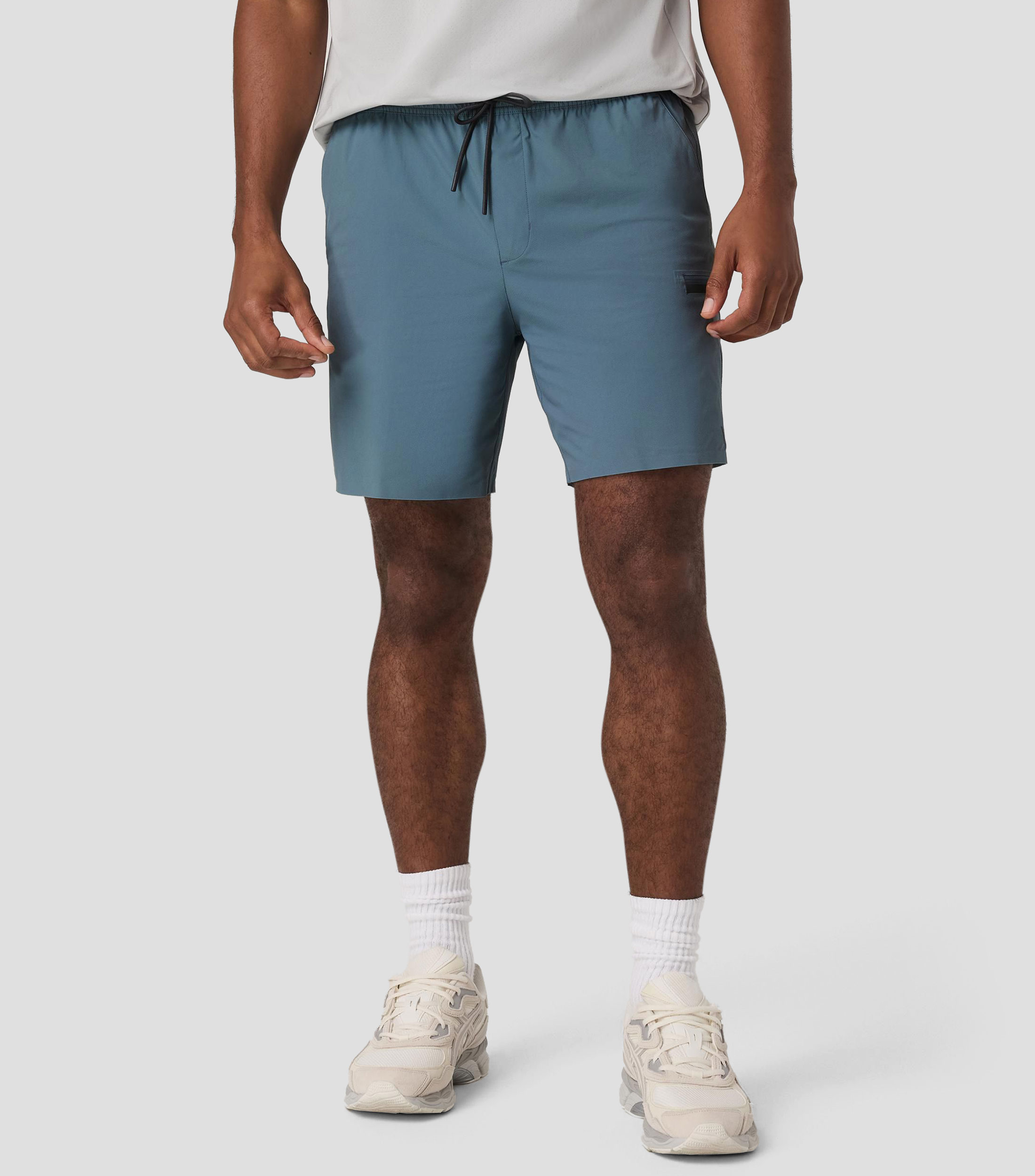 Short de entrenamiento liso Hombre