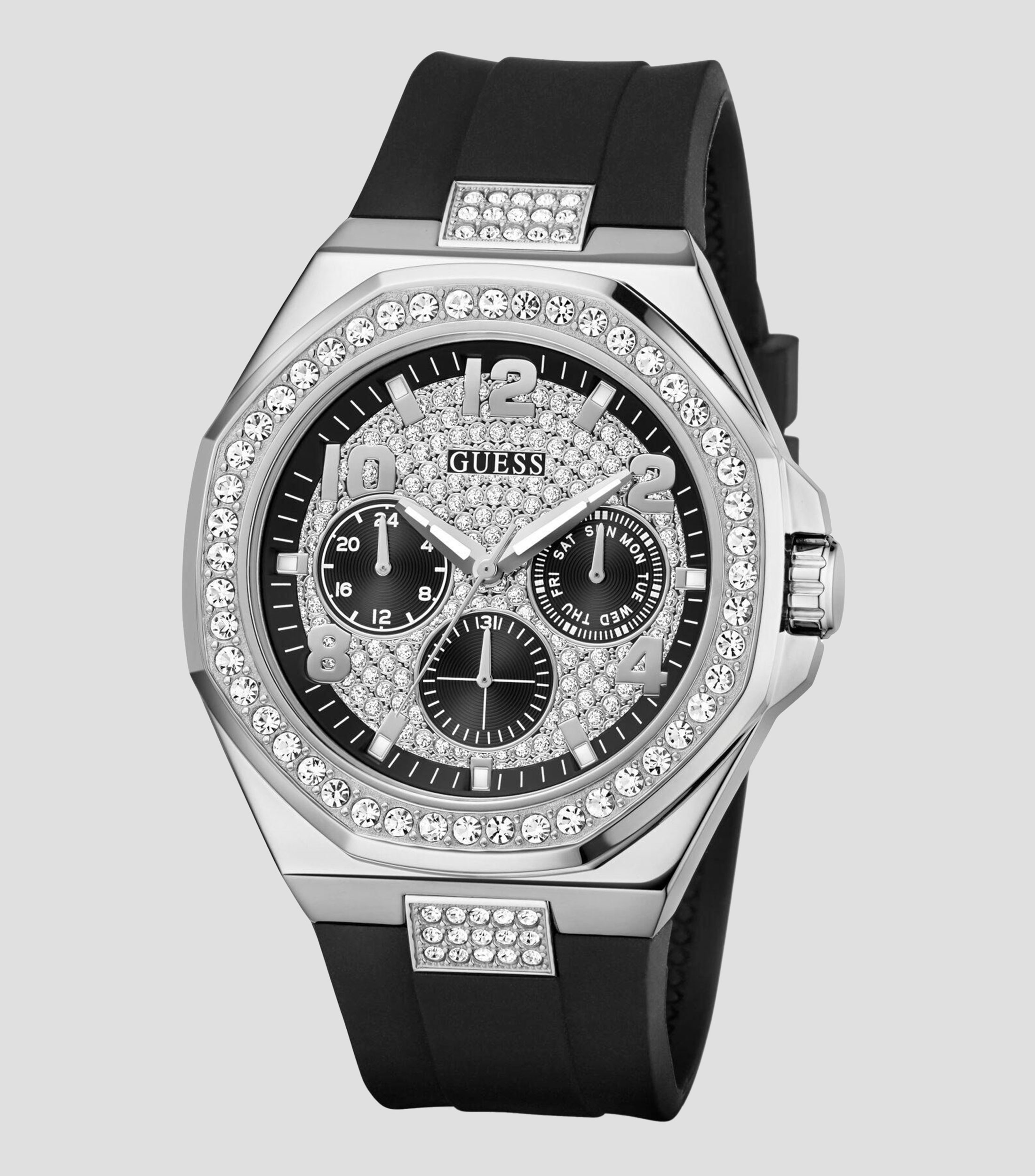 Reloj para Hombre Empiere casual plateado/negro