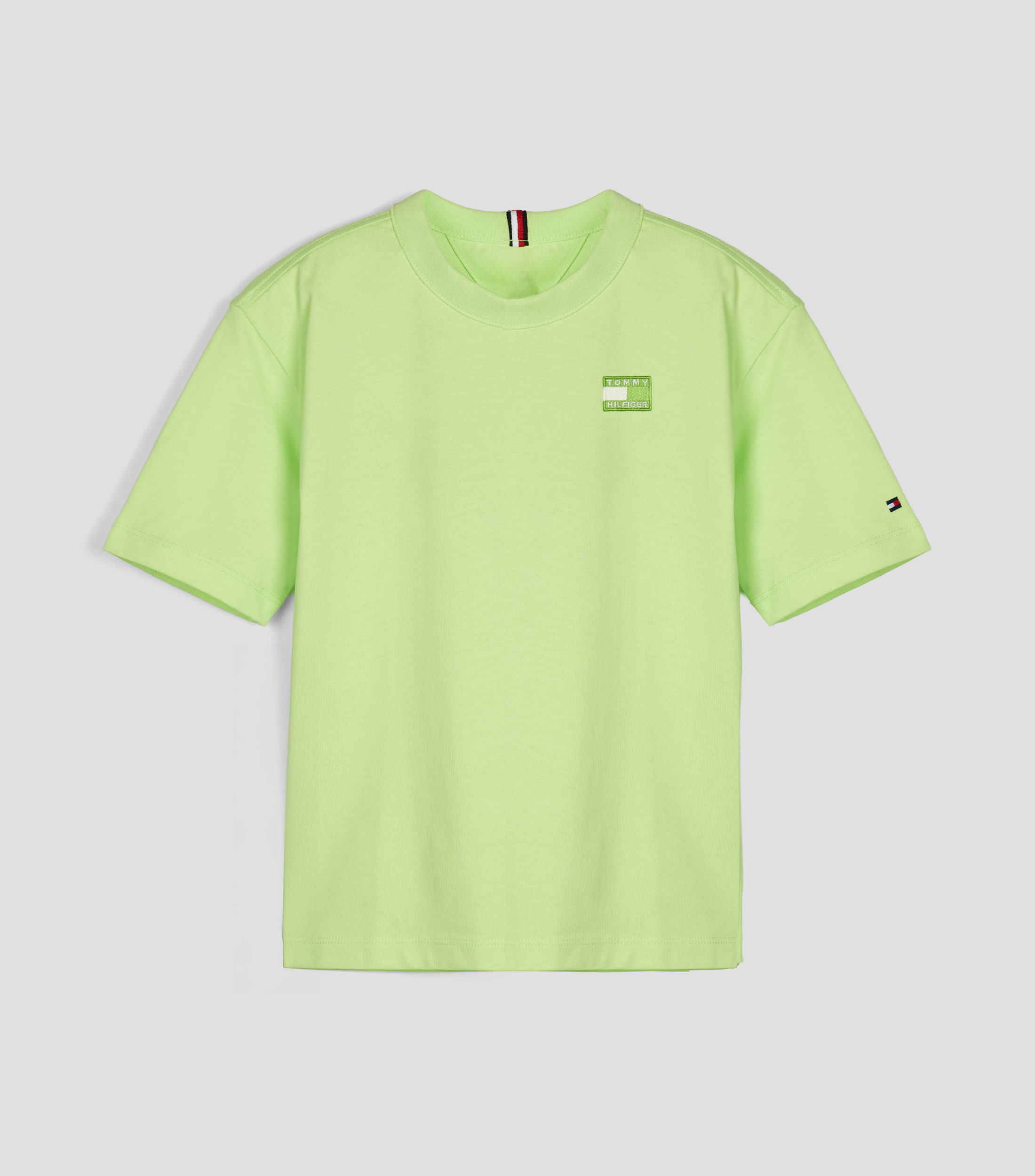 Playera cuello redondo manga corta lisa Niño