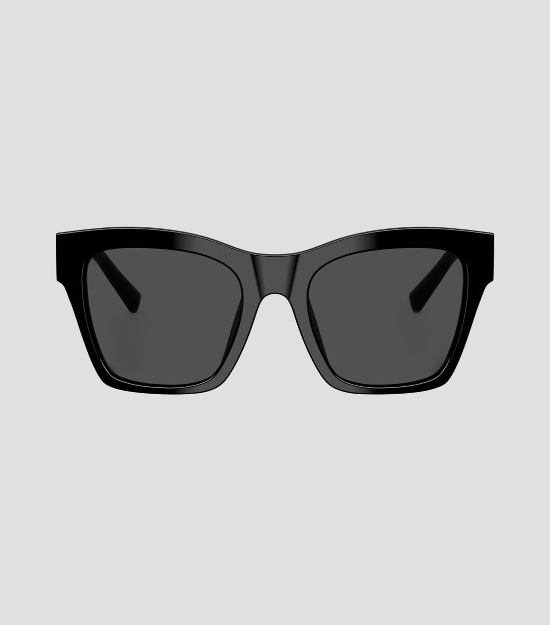 Lentes de sol cuadrados negro Mujer