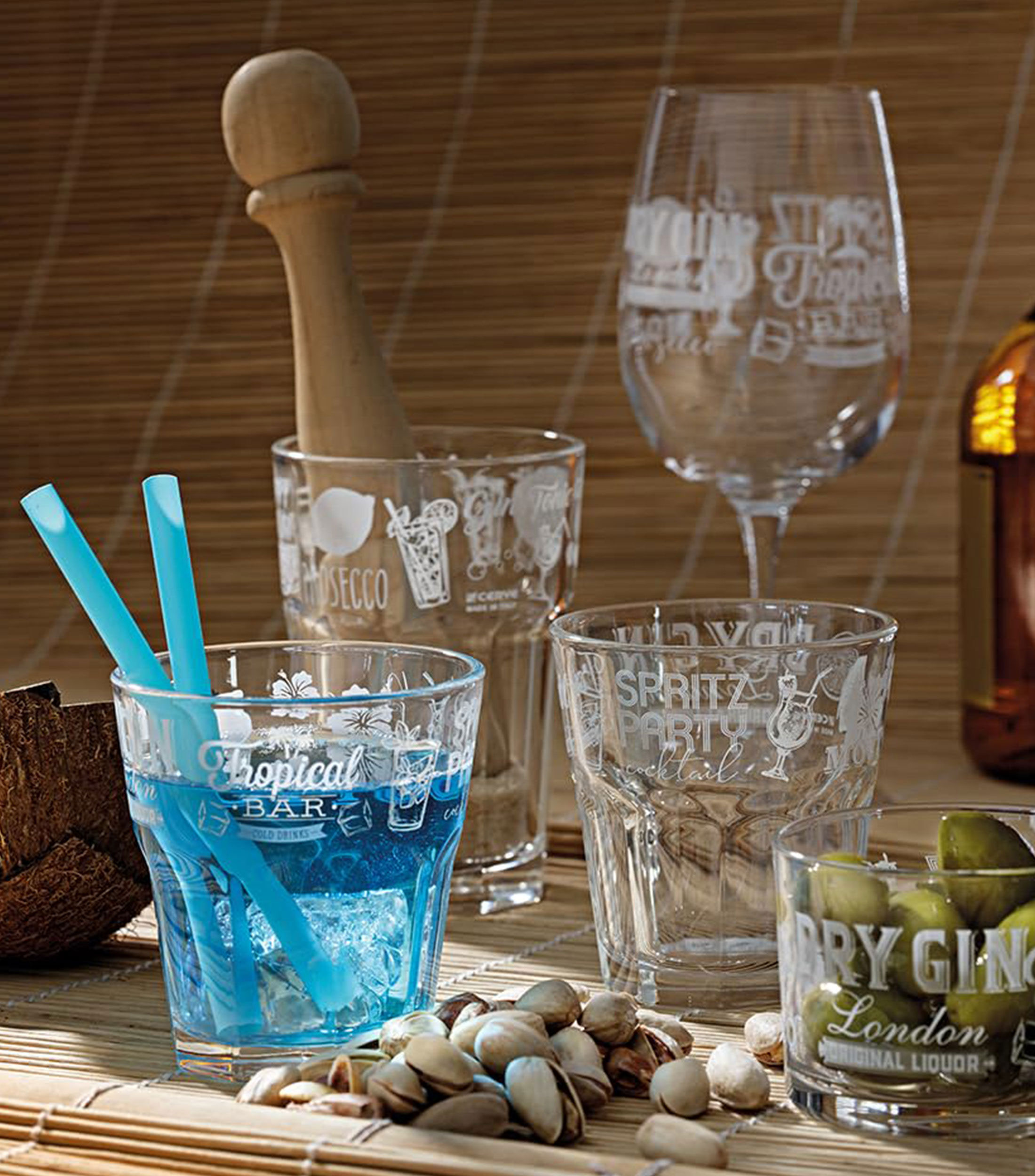 Set 3 vasos Drink Bar