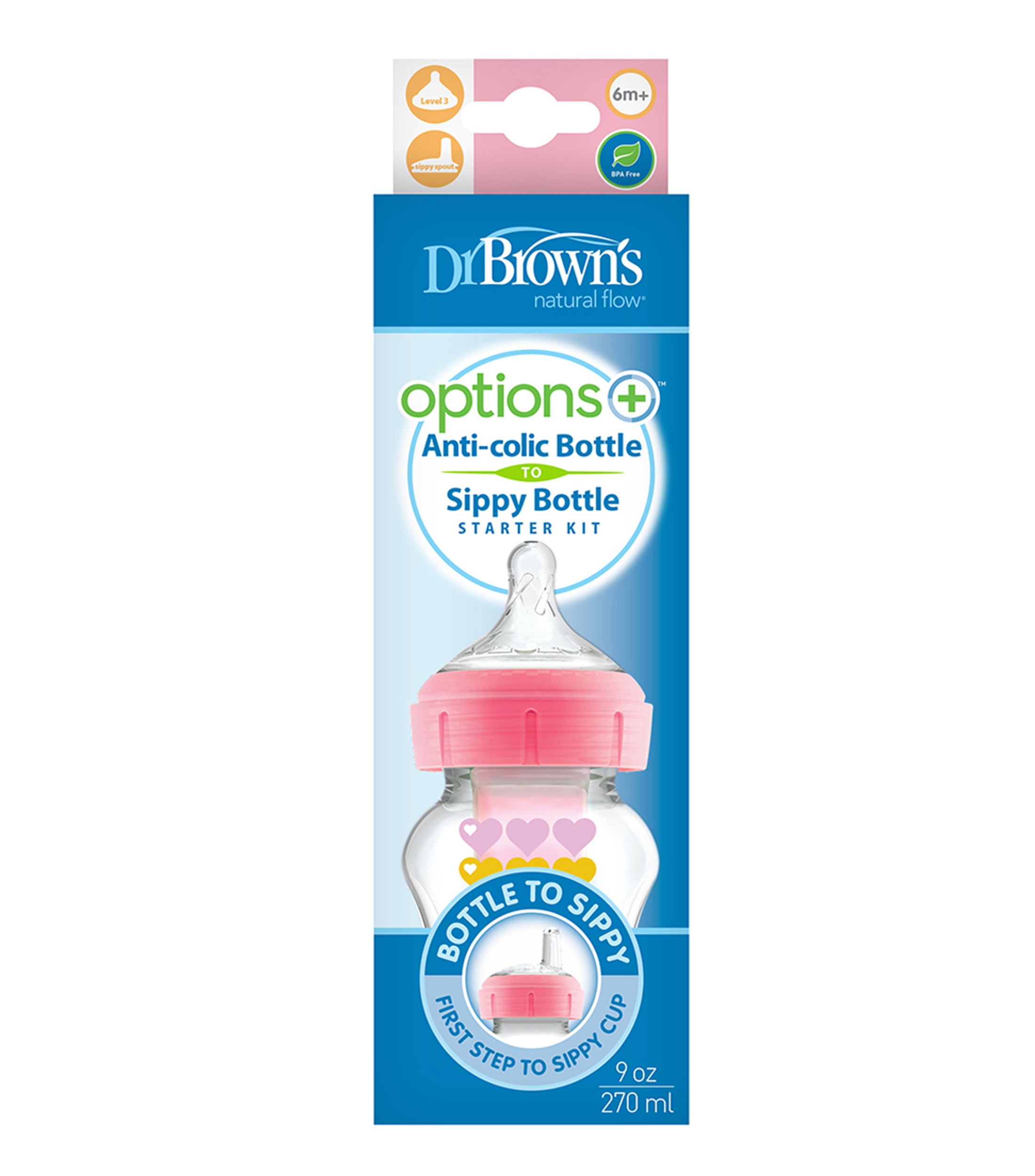 Biberon Option Anti-Colic de 270 ml