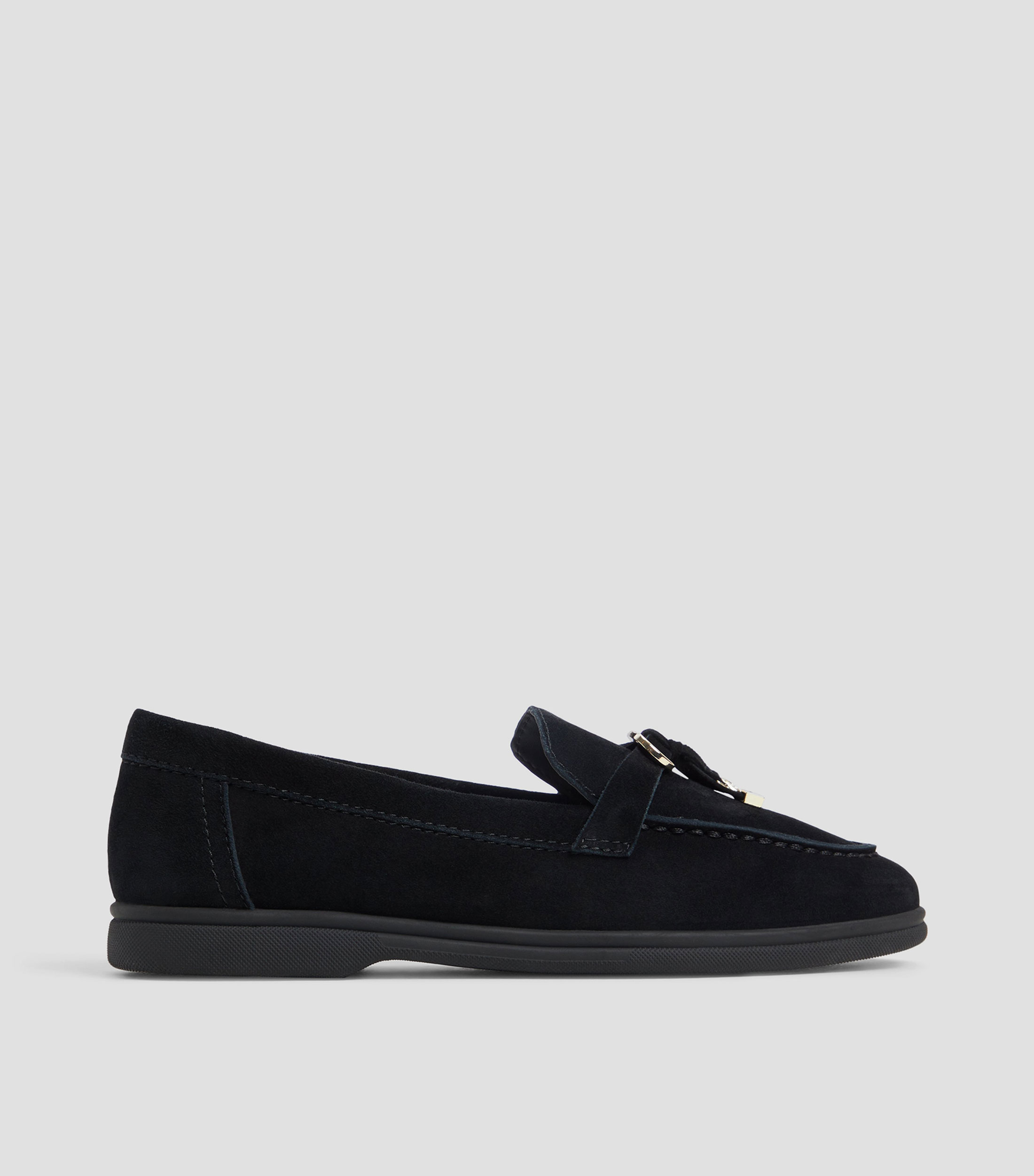 Mocasines con logo Mujer