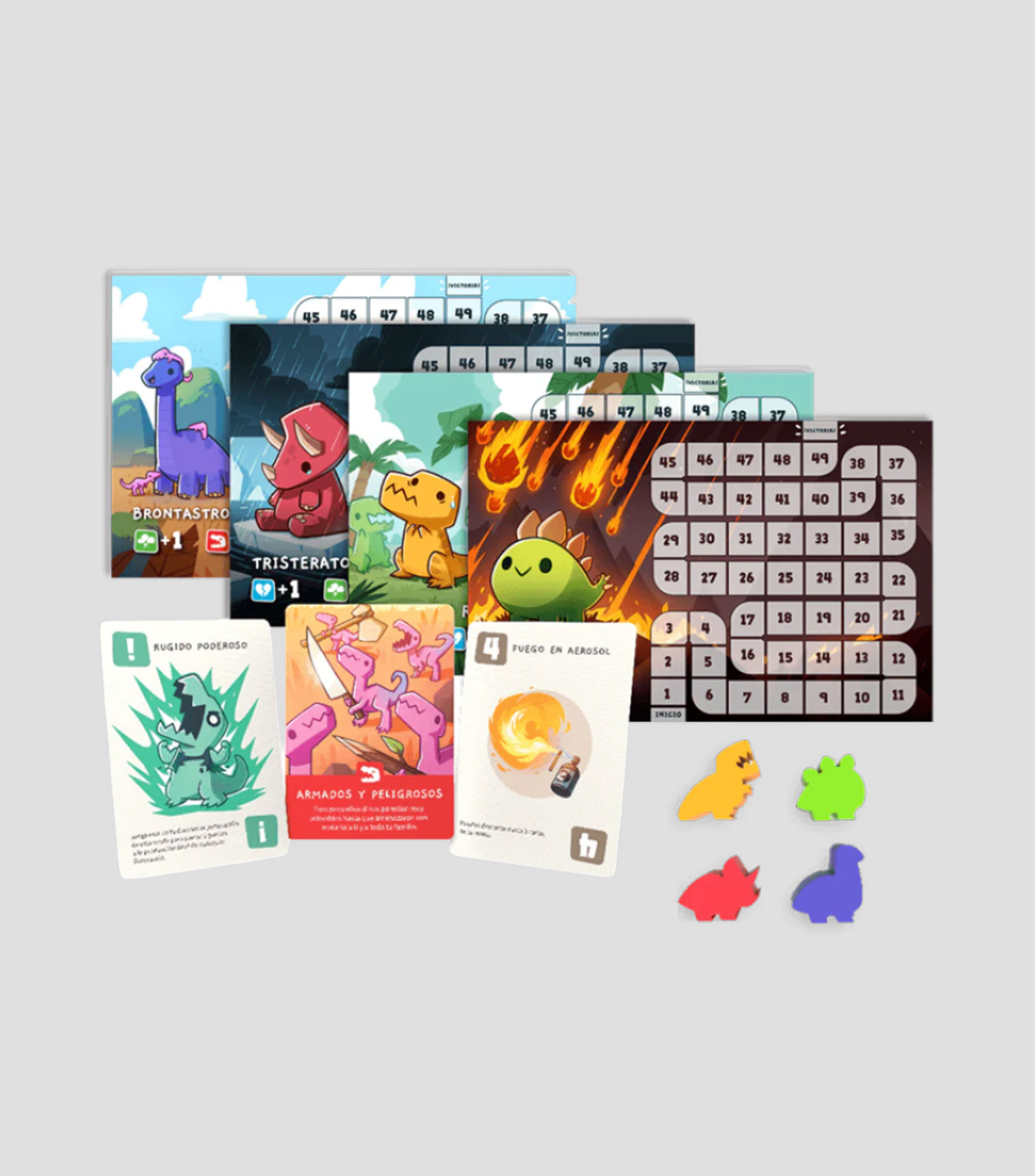 Juego de Mesa Happy Little Dinosaurs Asmodee
