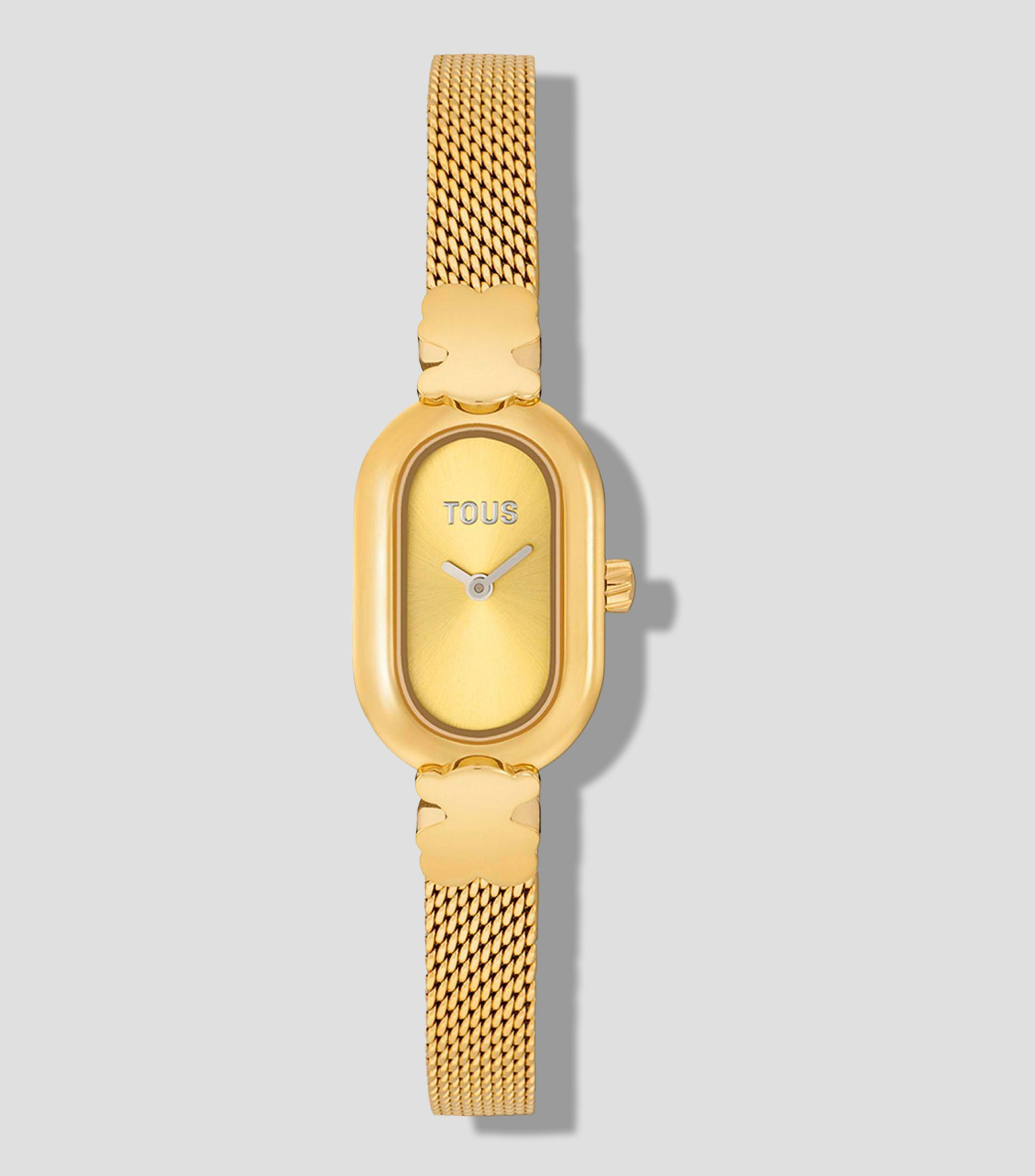 Reloj para Mujer Oval Icon Casual Dorado