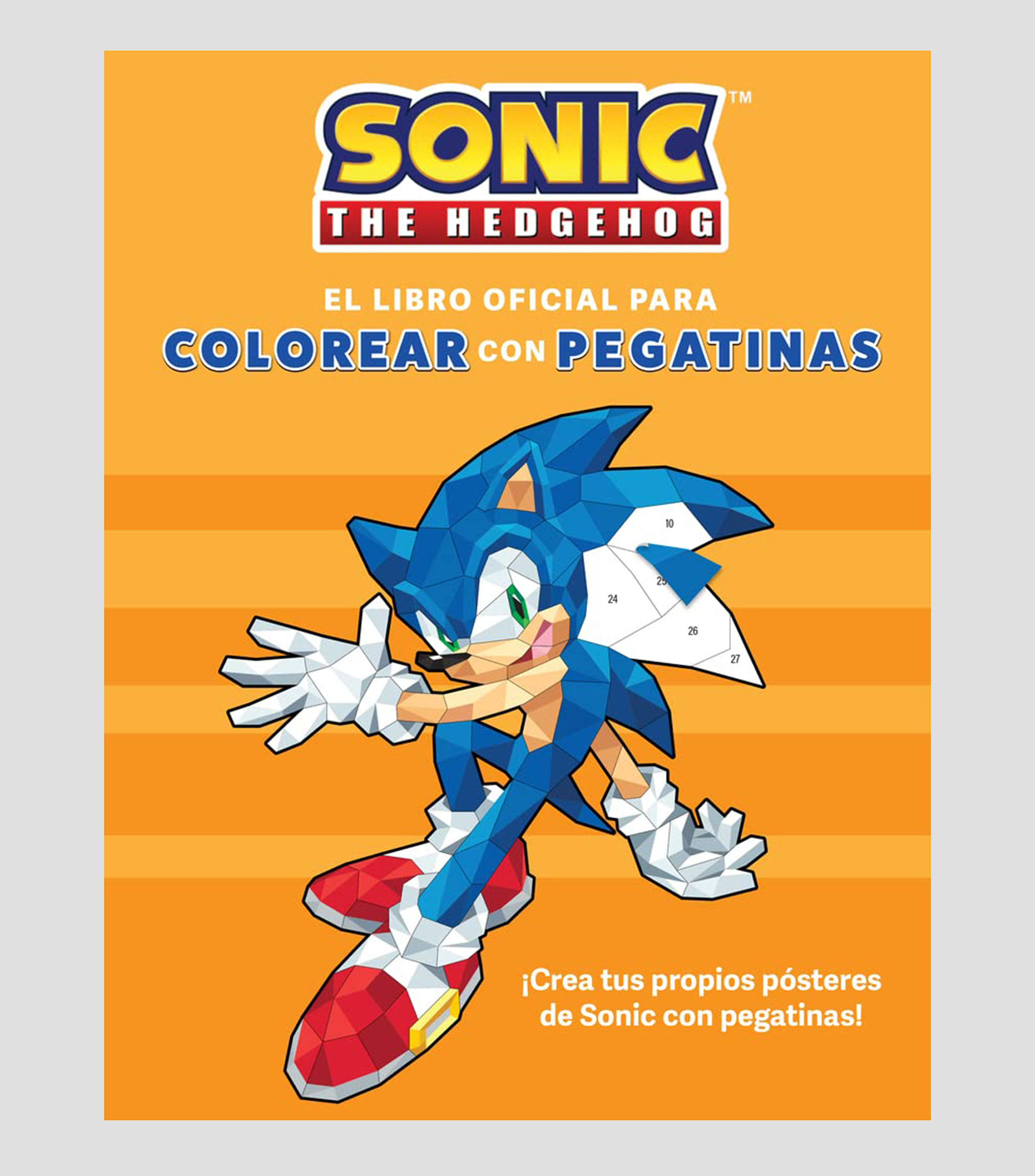 InfantilesSonic The Hedgehog: El libro oficial para colorear con stickers, VR Editoras