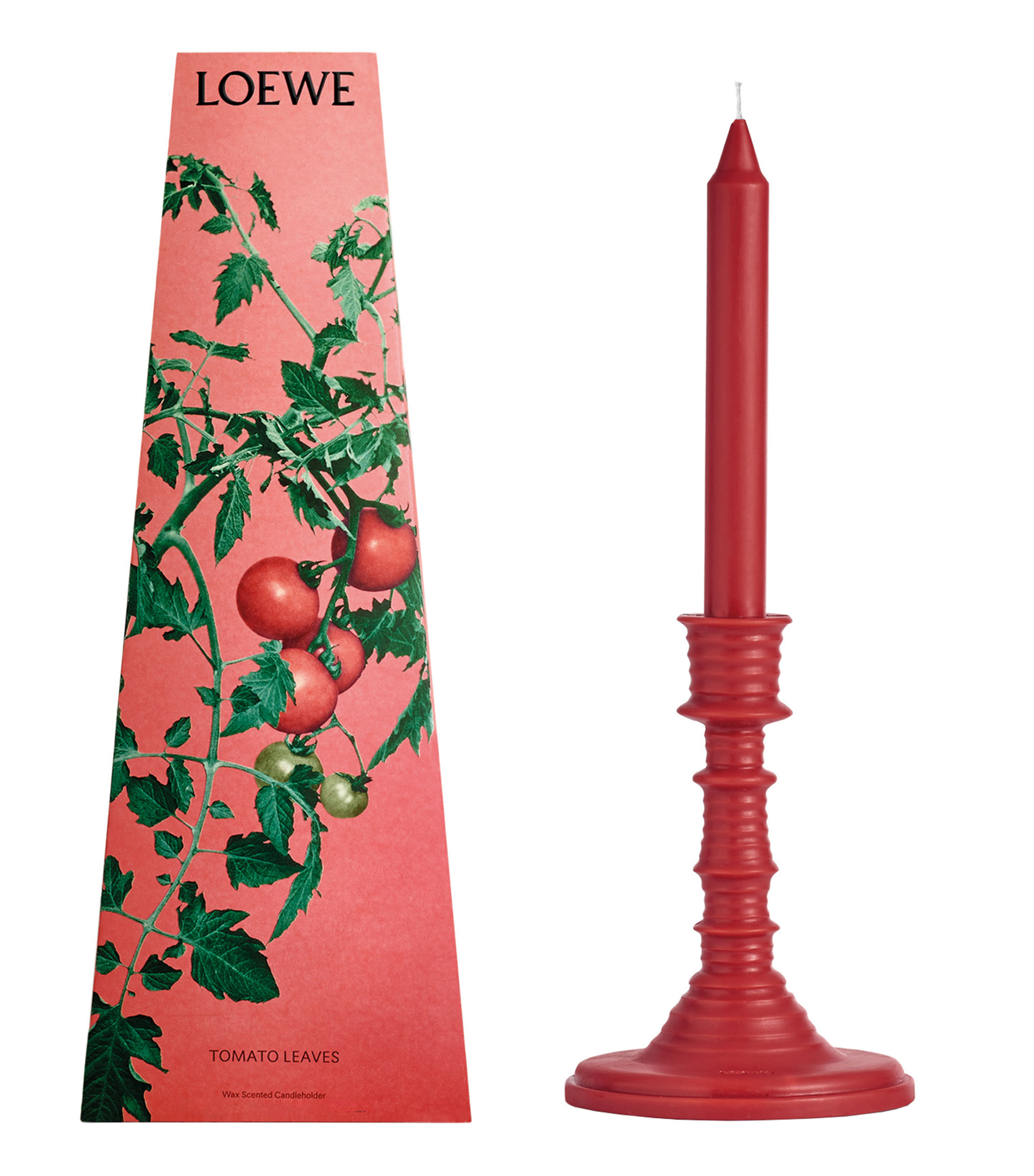 Vela aromática tipo candelabro de cera Tomato Leaves, 350 gr
