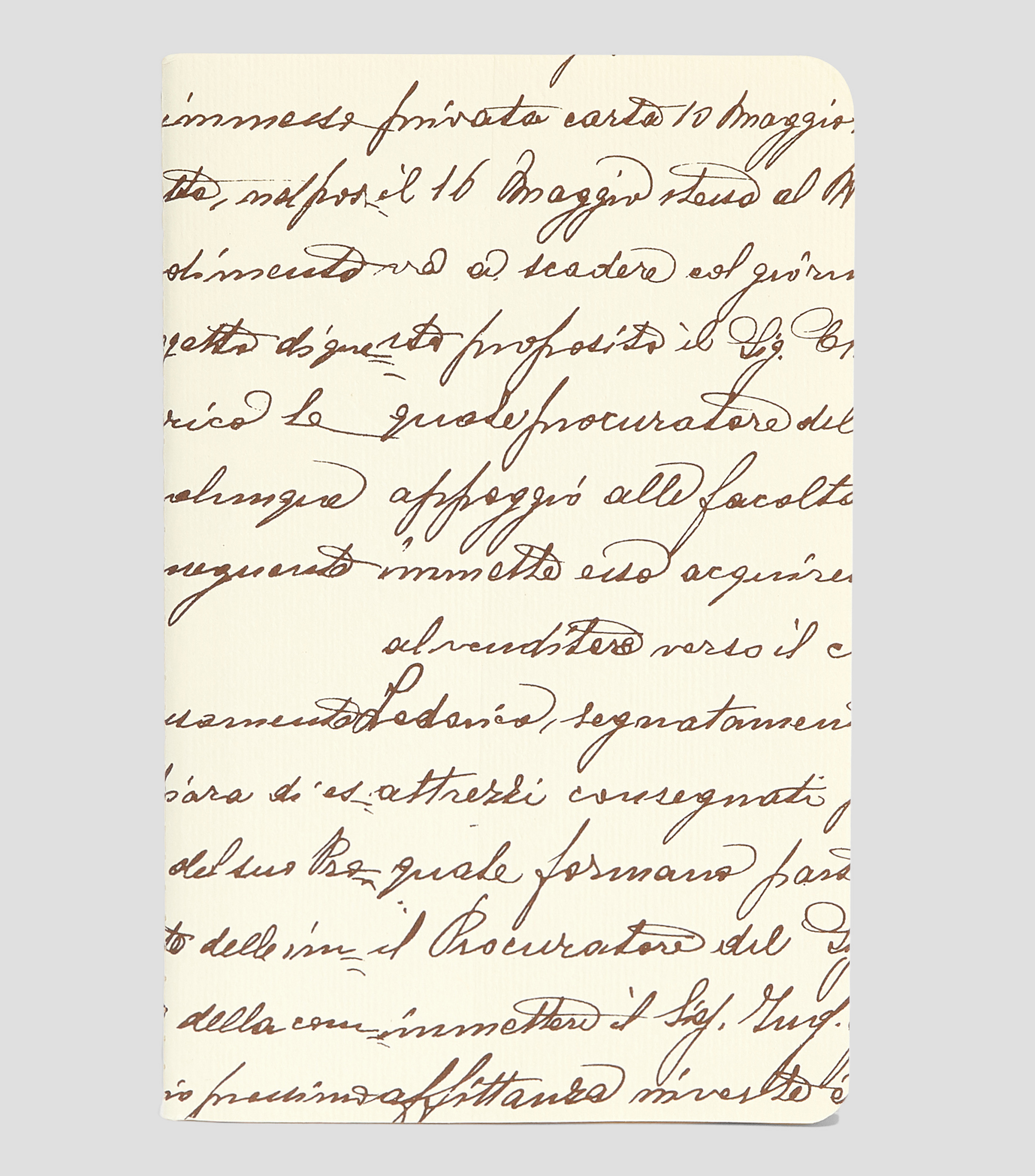 Libreta Scrittura con 50 hojas blancas