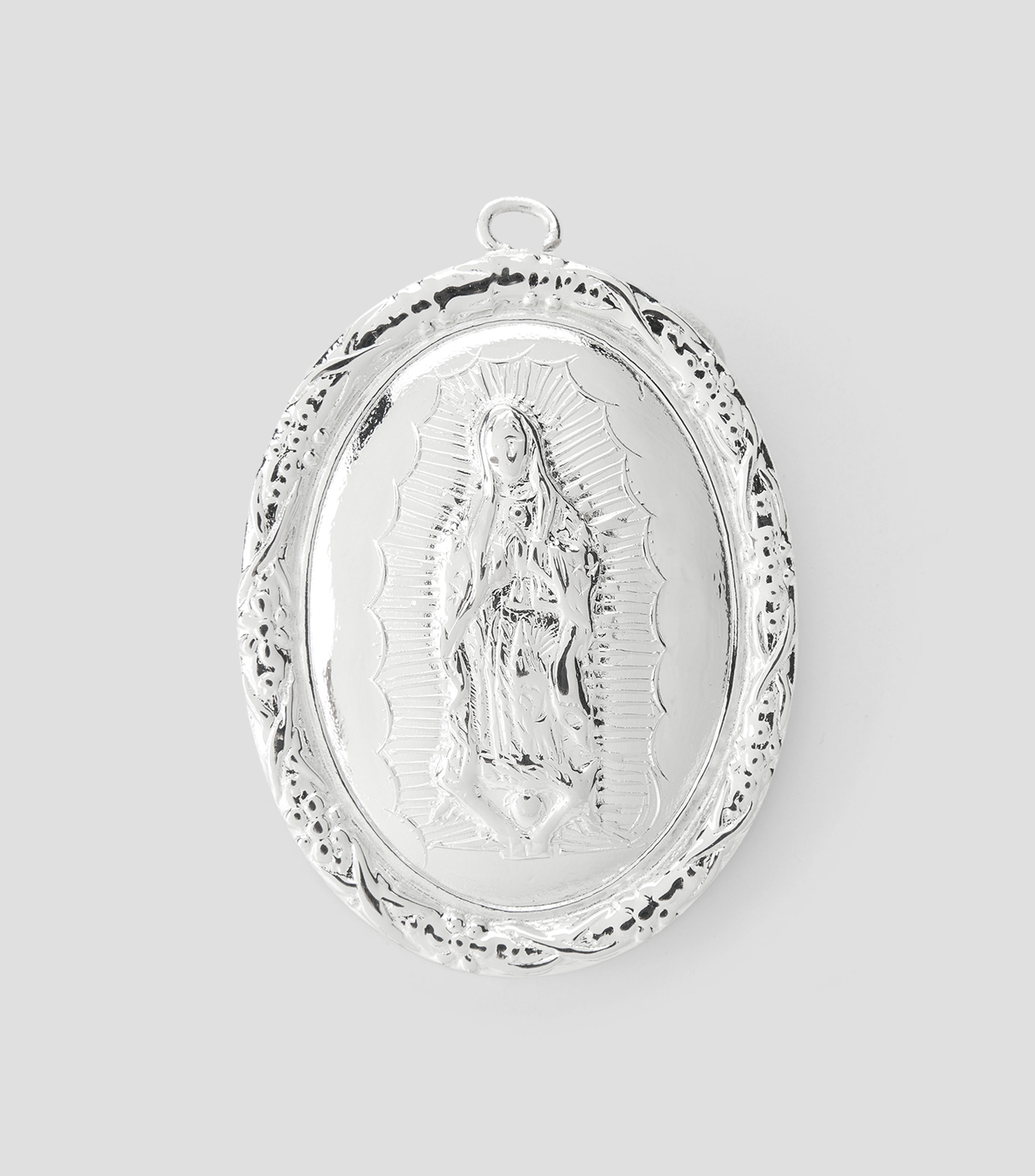 Medallón bendición Virgen de Guadalupe para bautizo Niños