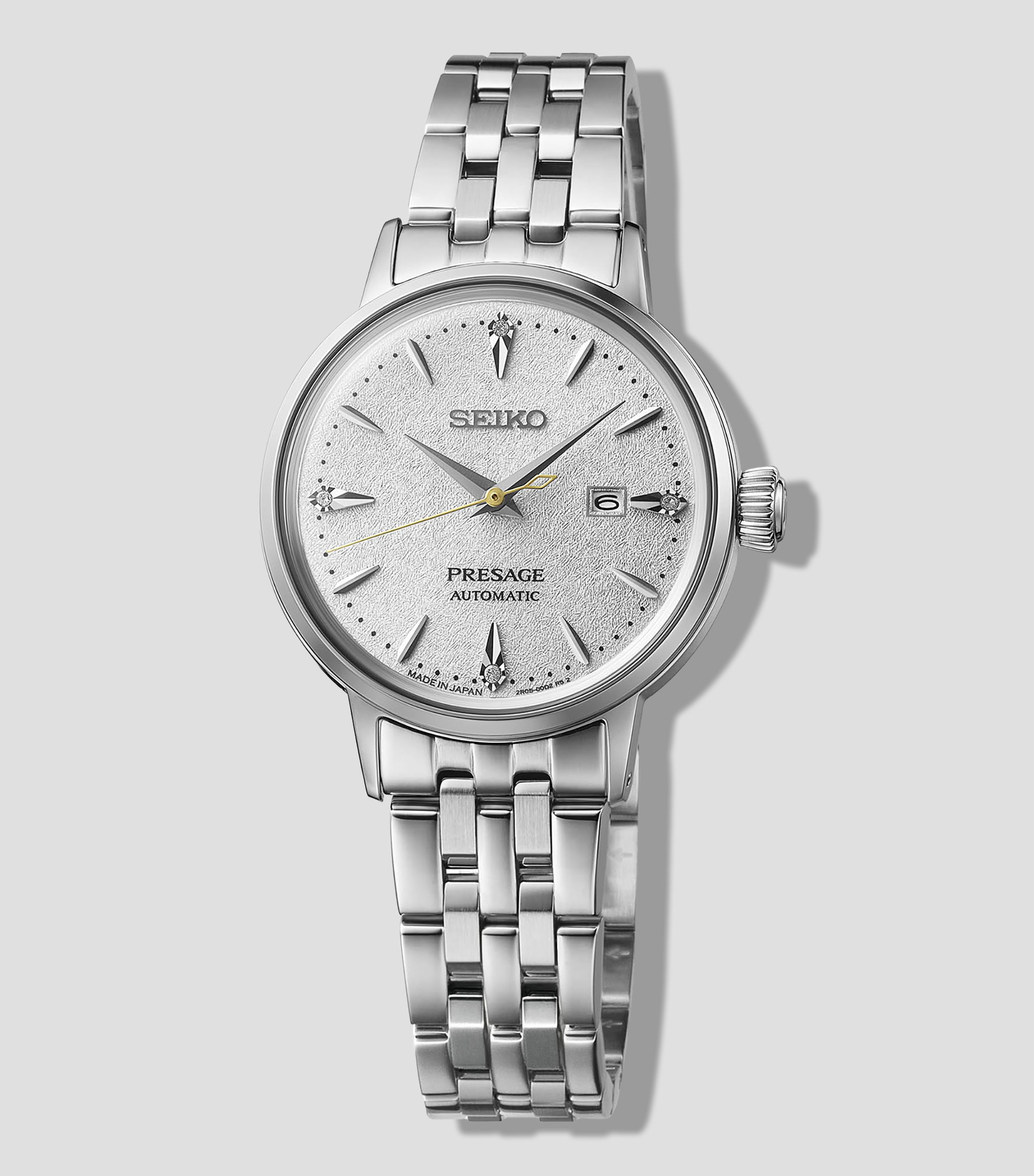 Reloj para mujer Presage casual, plateado