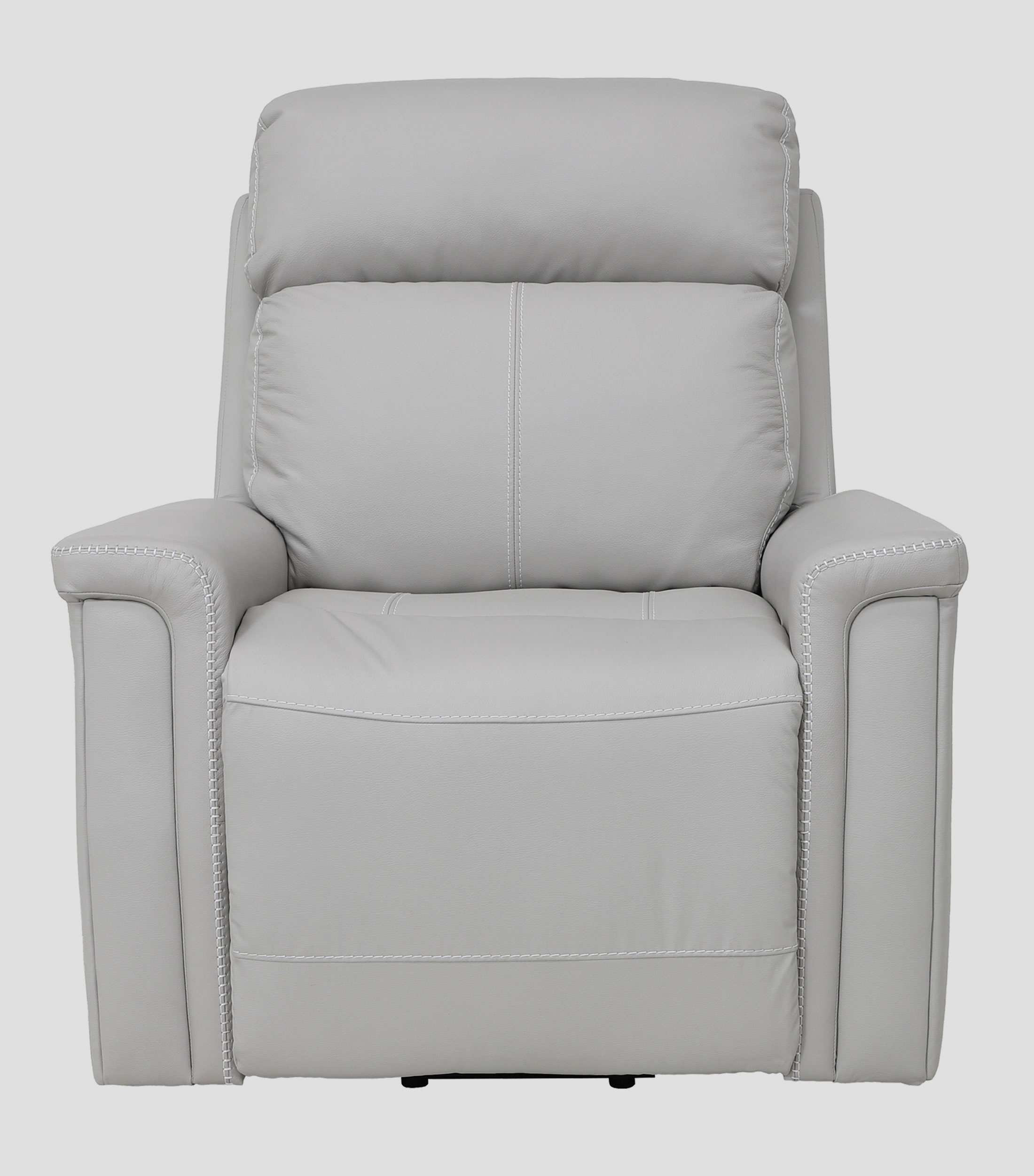 Sillón Reclinable en piel Reclinables Gris