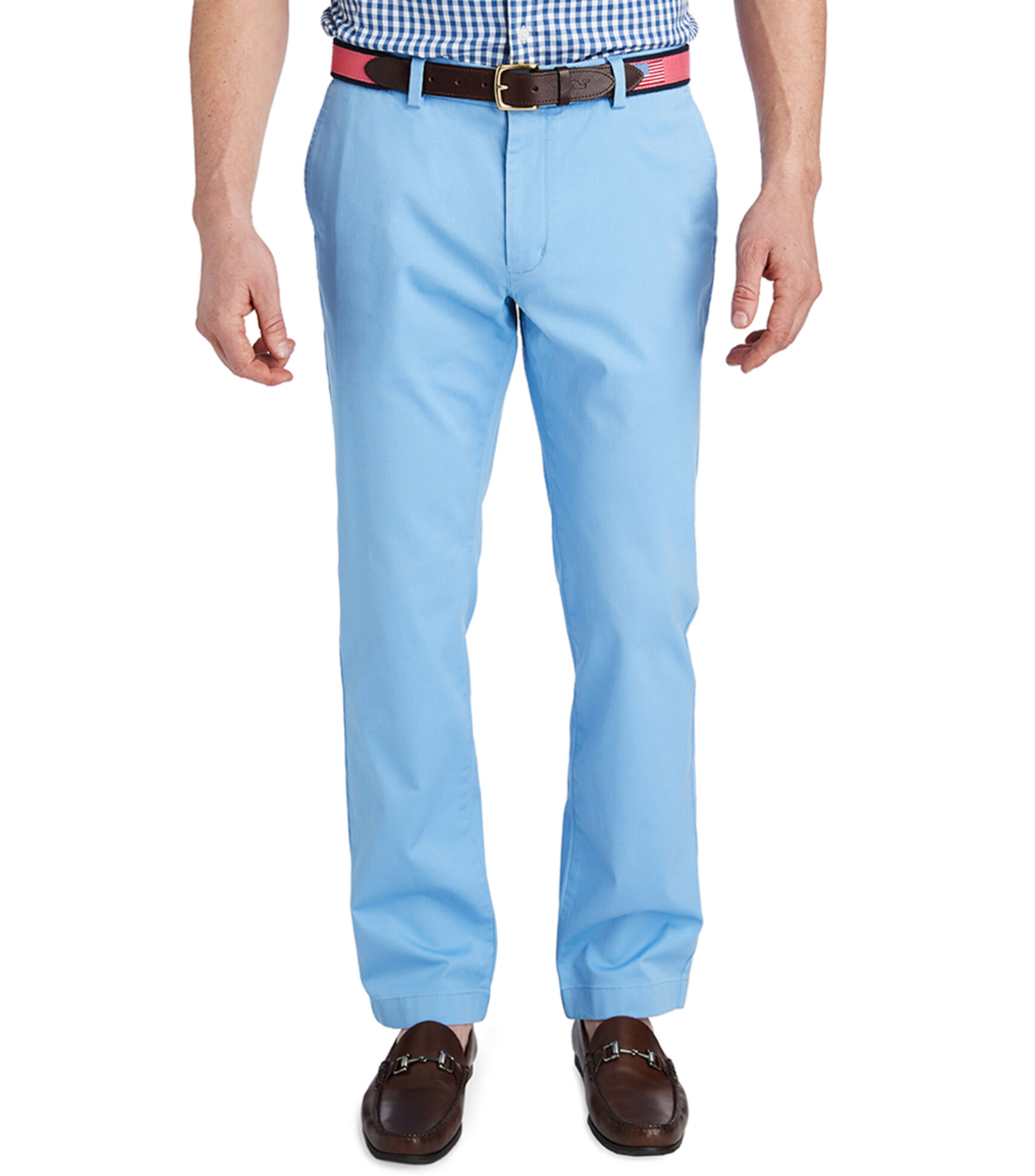 Pantalon Chino Vineyard Vines - Homme, Taille 38x30, Bleu, Motif Floral