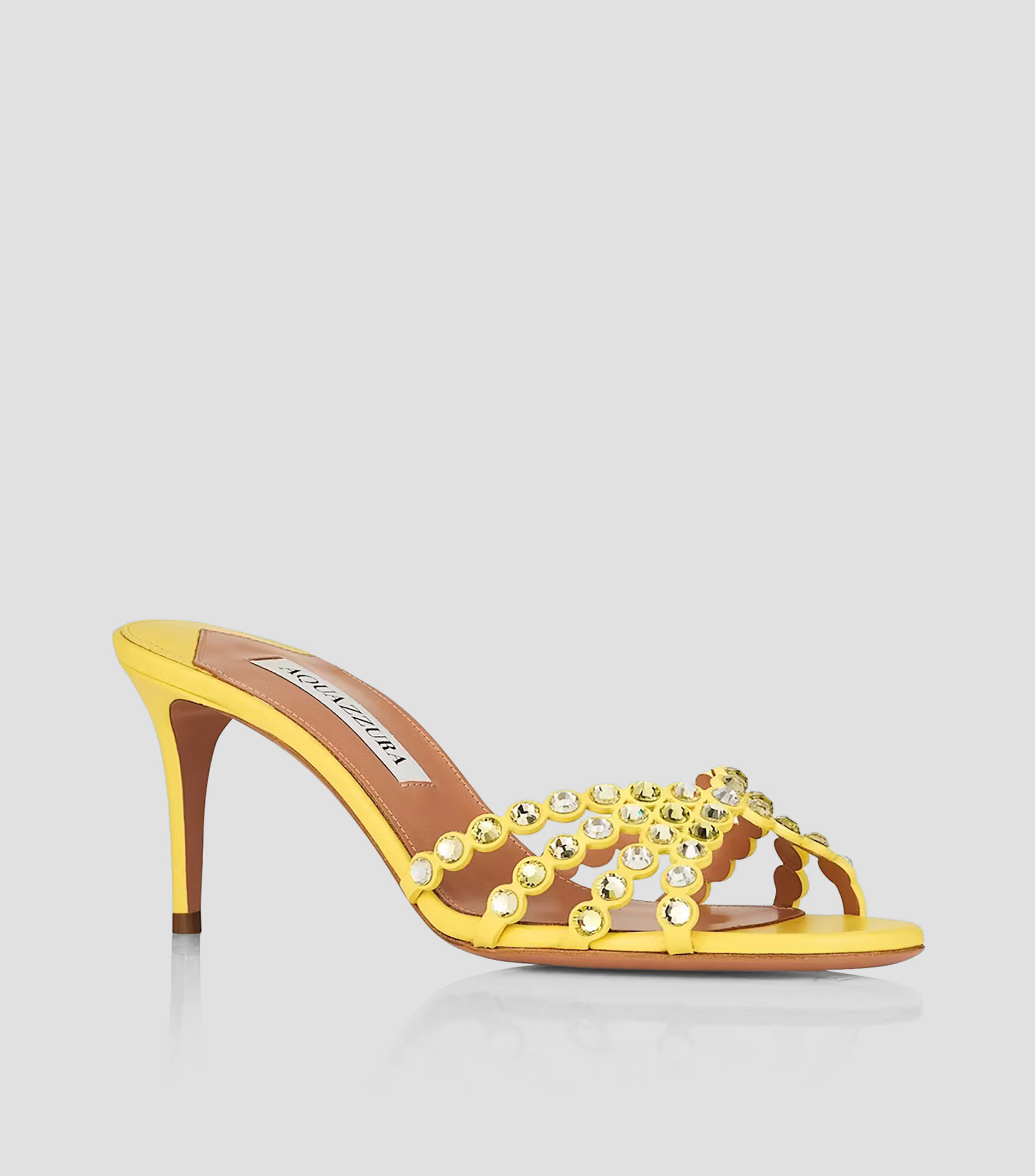 Sandalias de tacón medio de aguja Mujer