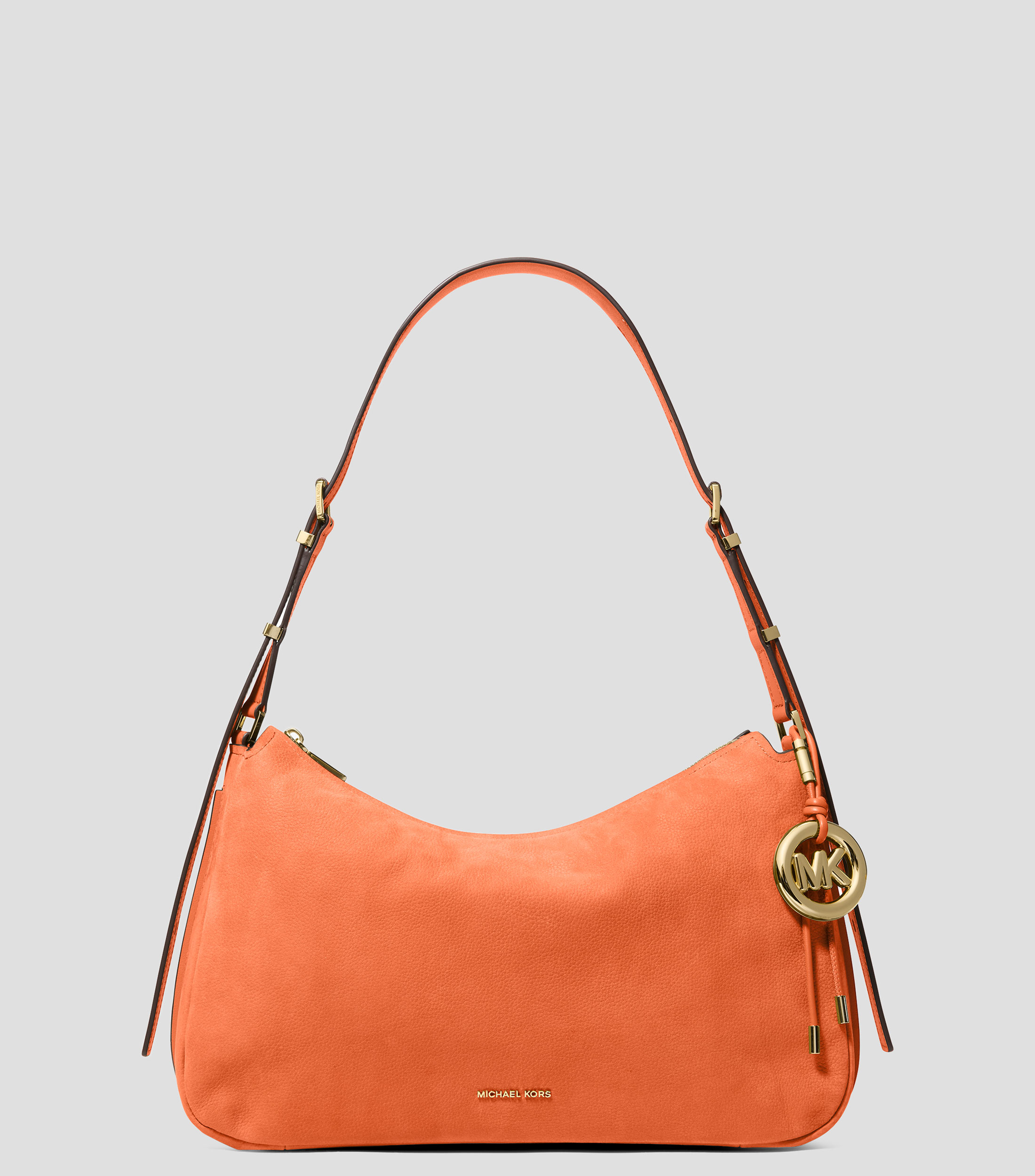 Bolsa shoulder en piel liso Mujer