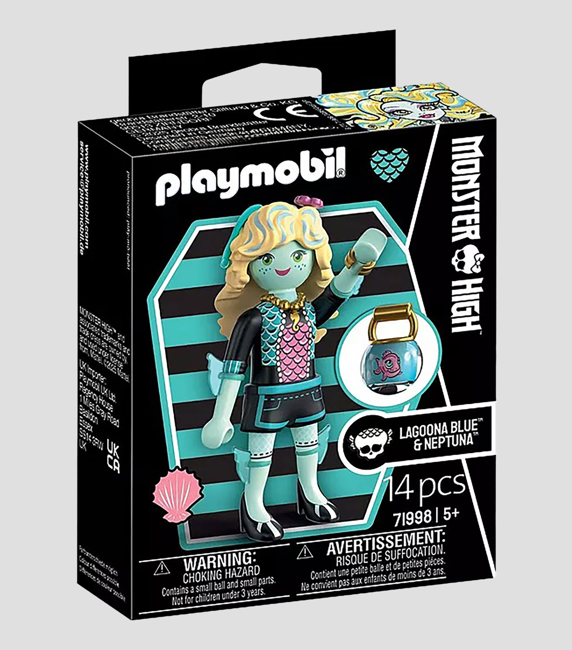 Playset PLAYMOBIL X Monster High Lagoona Blue