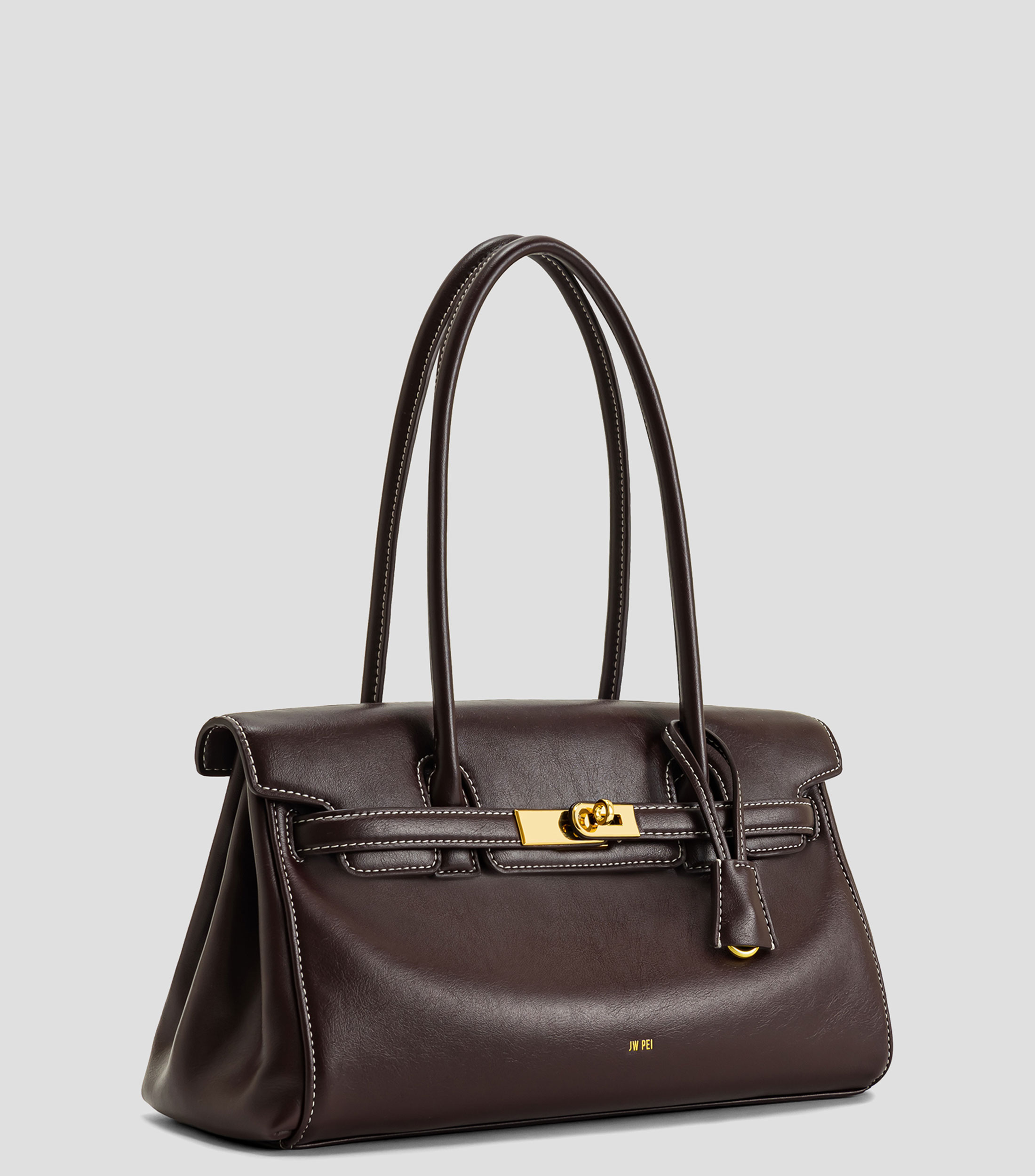 Bolsa shoulder café Yara lisa Mujer