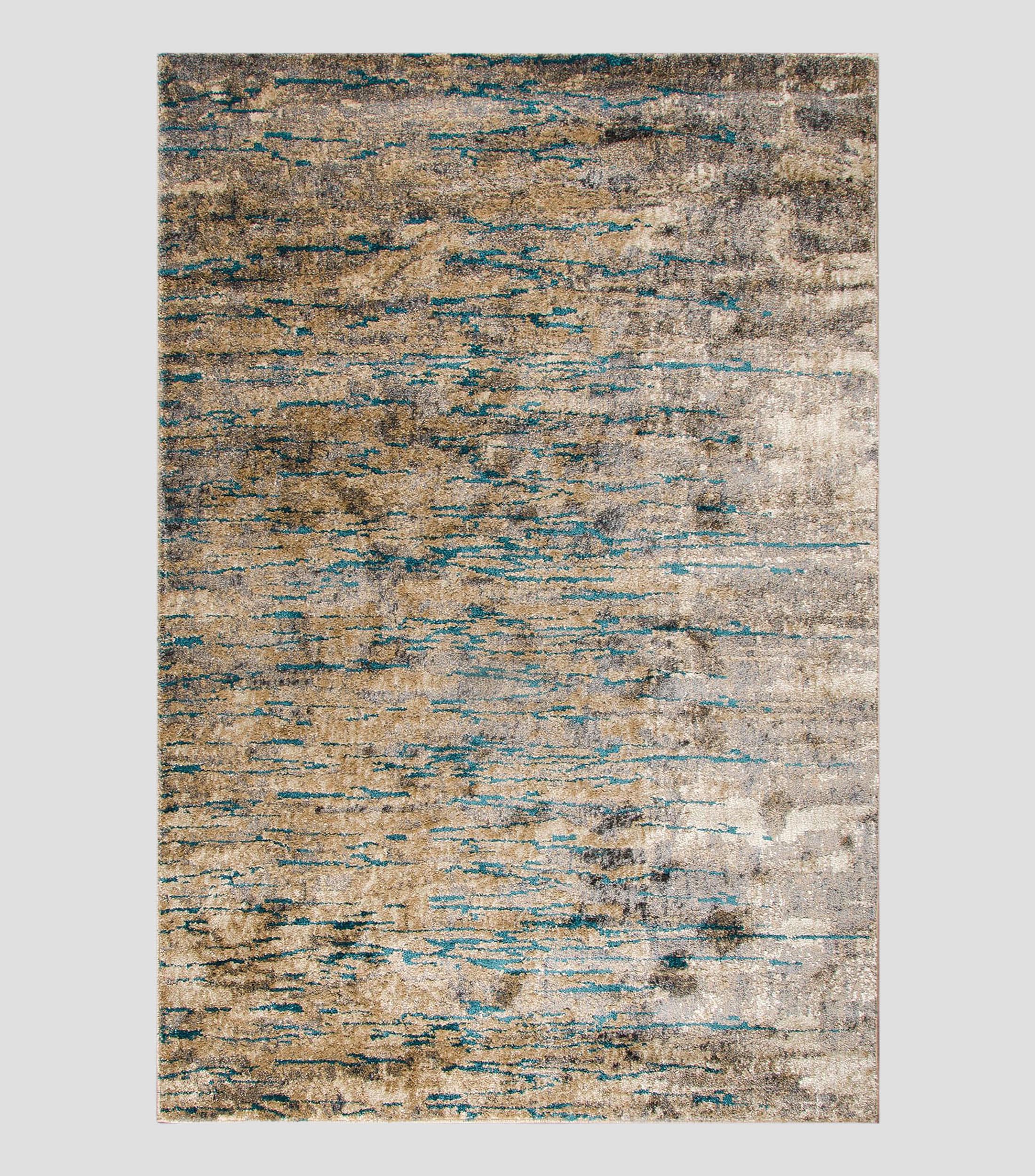 Tapete decorativo Dorsa en poliéster, polipropileno y yute 120 x 67 cm