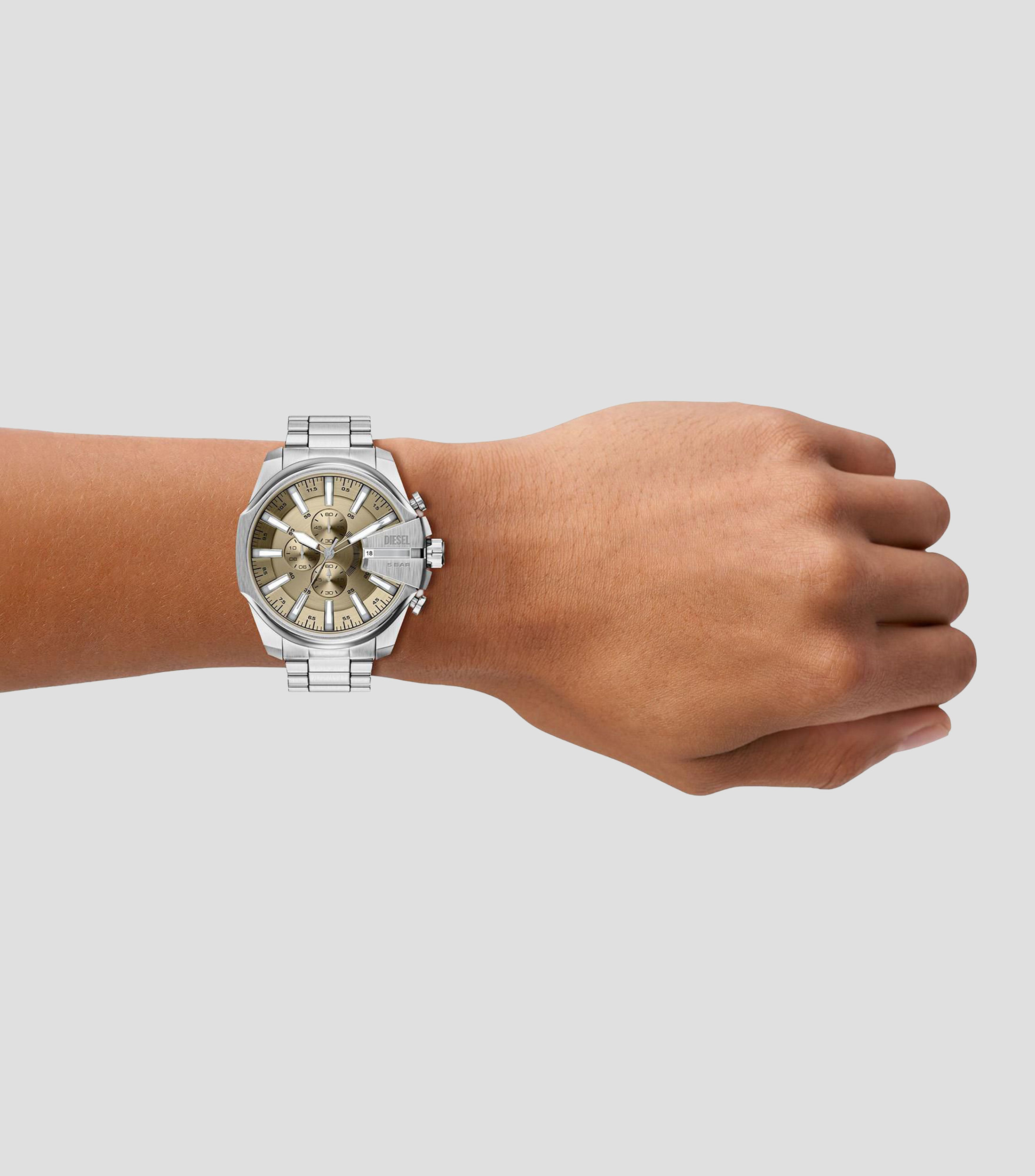 Reloj para Hombre Mega Chief Slim Casual Dorado, Plateado