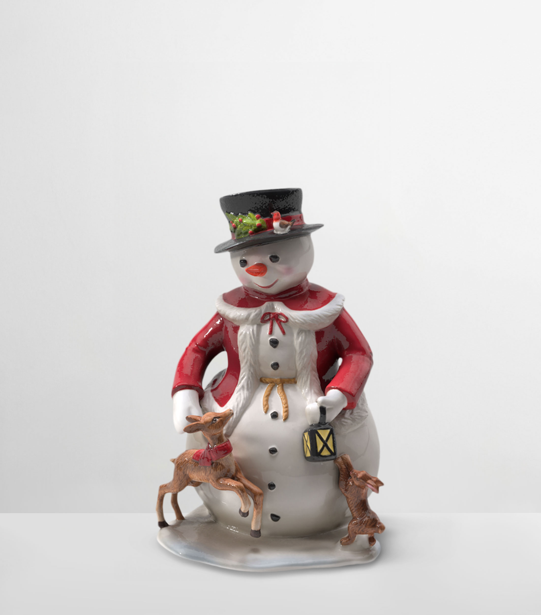 Figura Muneco de Nieve Christmas Toys Memory en porcelana