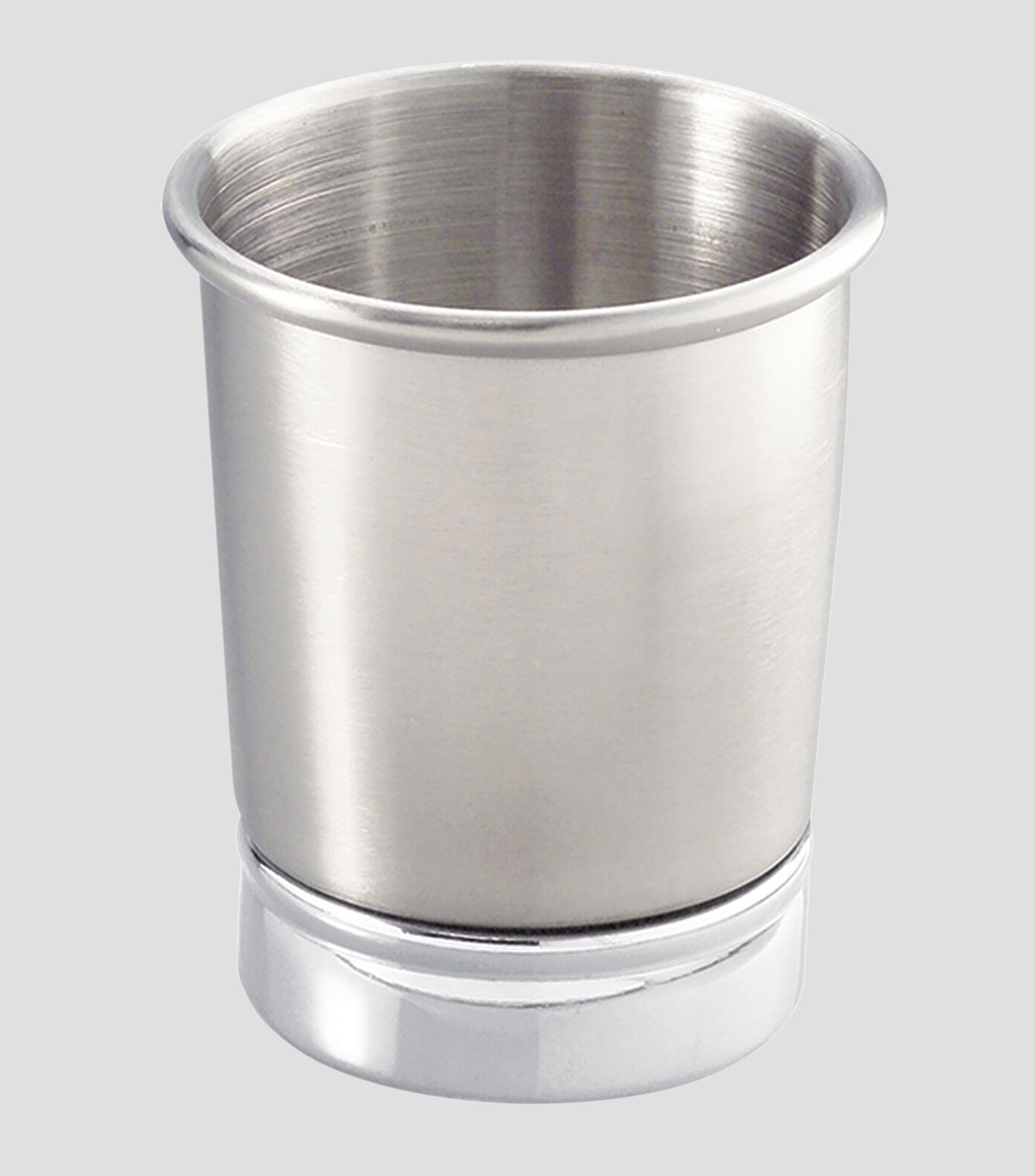 Vaso para Baño York Plateado en Acero Inoxidable