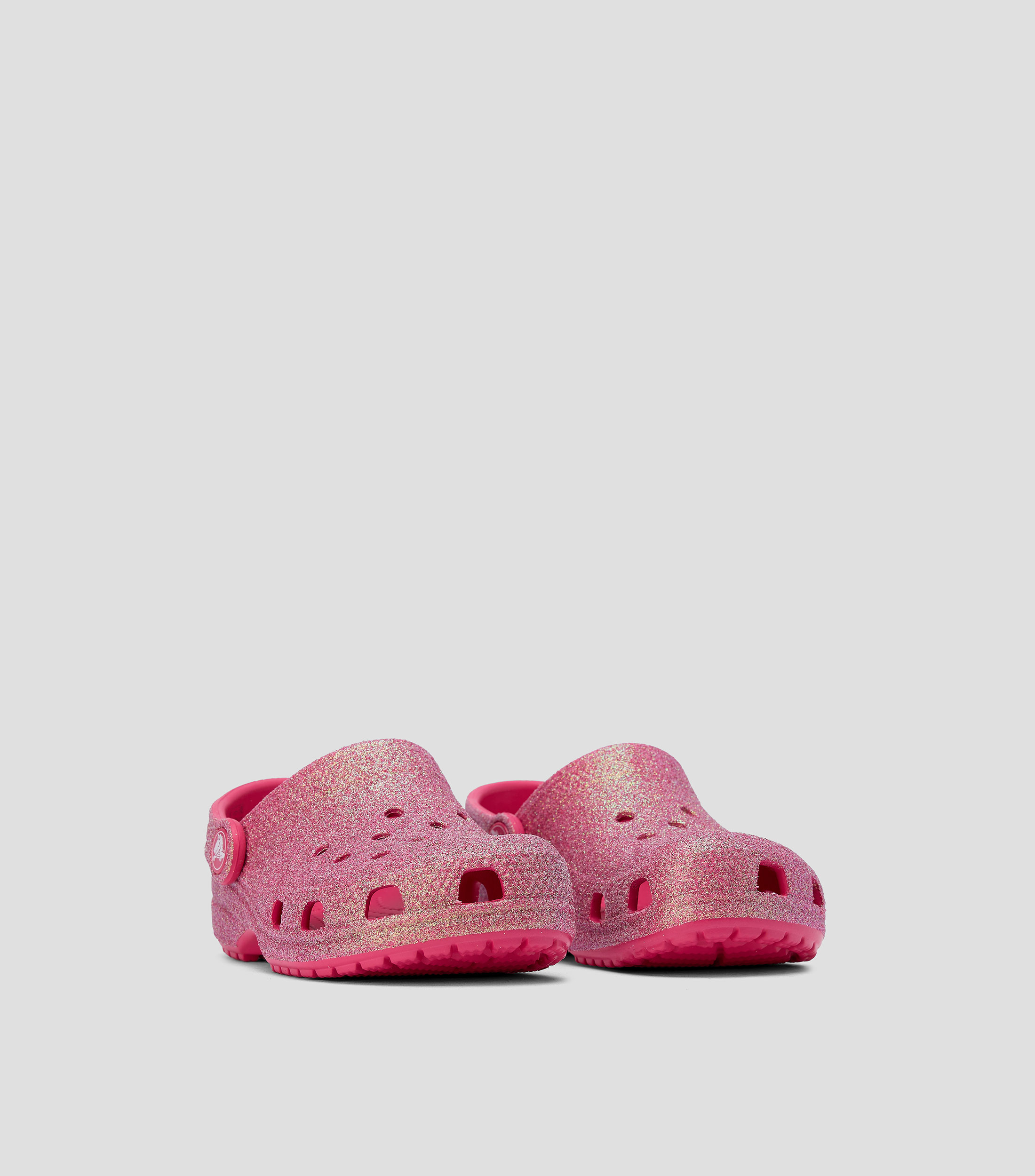 Sandalias Classic clog Iridescent Glitter Nina