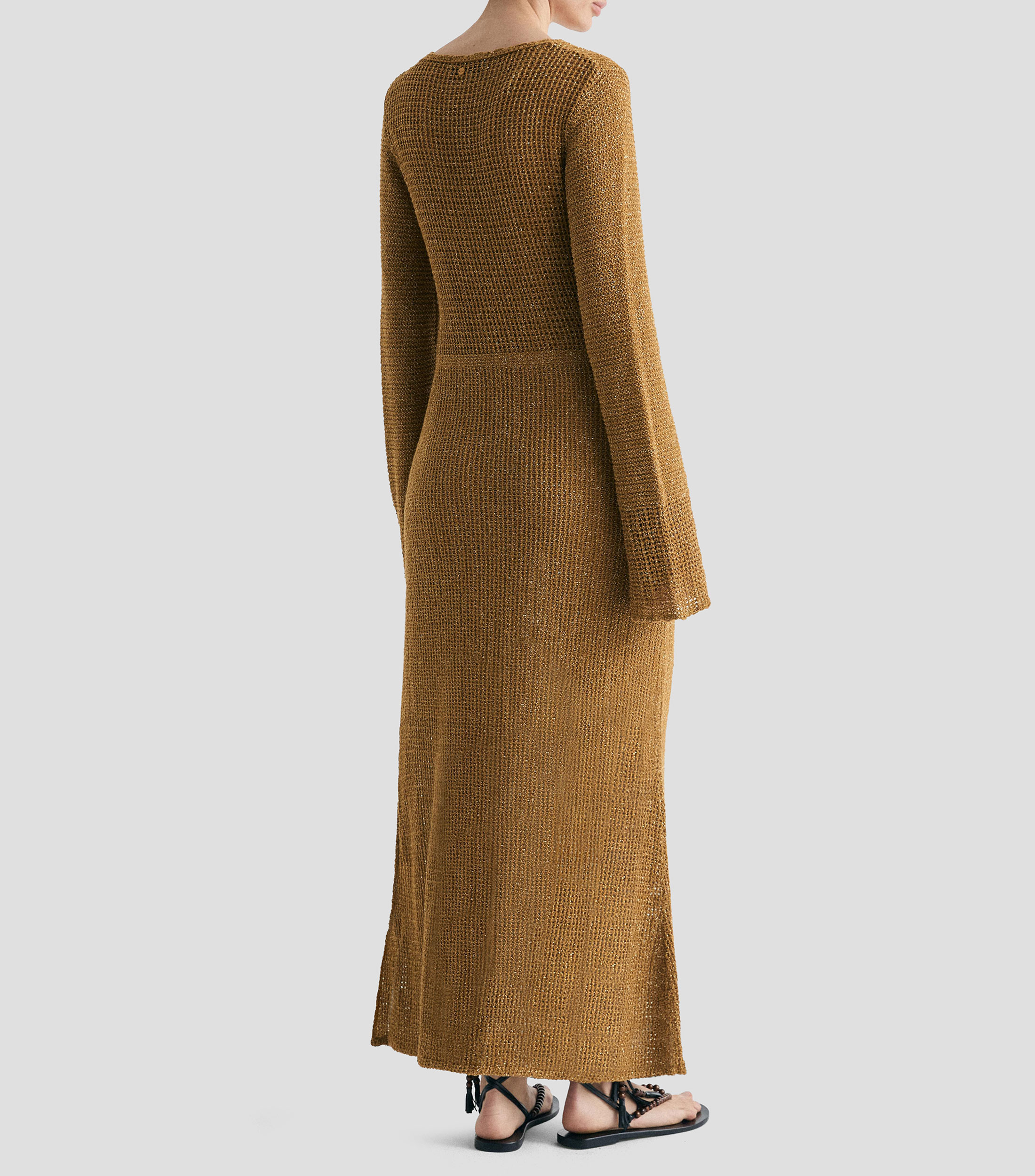 Vestido largo manga larga fantasía Mujer